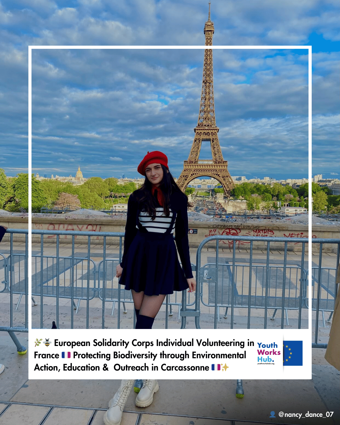 🇫🇷🌿🐝 European Solidarity Corps Individual Volunteering in France – Protecting Biodiversity through Environmental Action, Education & Community Outreach in Carcassonne 🇫🇷✨