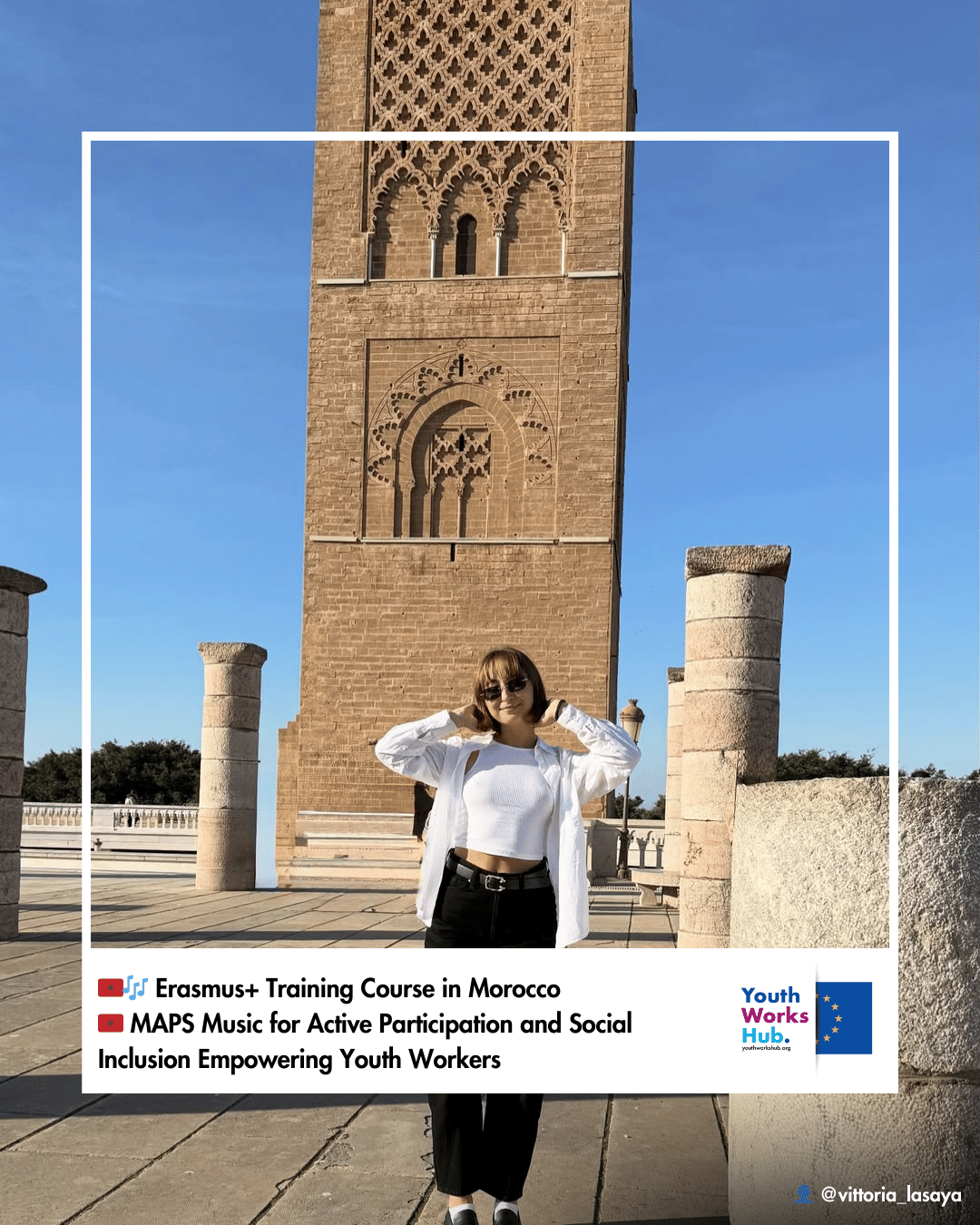 🇲🇦🎶 Erasmus+ Training Course in Morocco 🇲🇦 MAPS Music for Active Participation and Social Inclusion Empowering Youth Workers Through Creative and Inclusive Music Practices