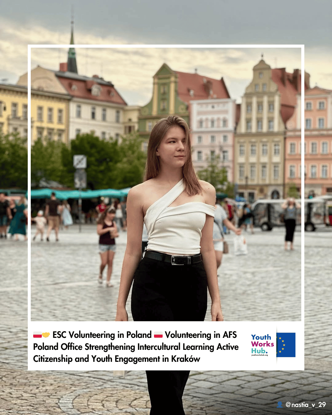 🇵🇱🤝 European Solidarity Corps Individual Volunteering in Poland 🇵🇱 Volunteering in AFS Poland Office Strengthening Intercultural Learning Active Citizenship and Youth Engagement in Kraków