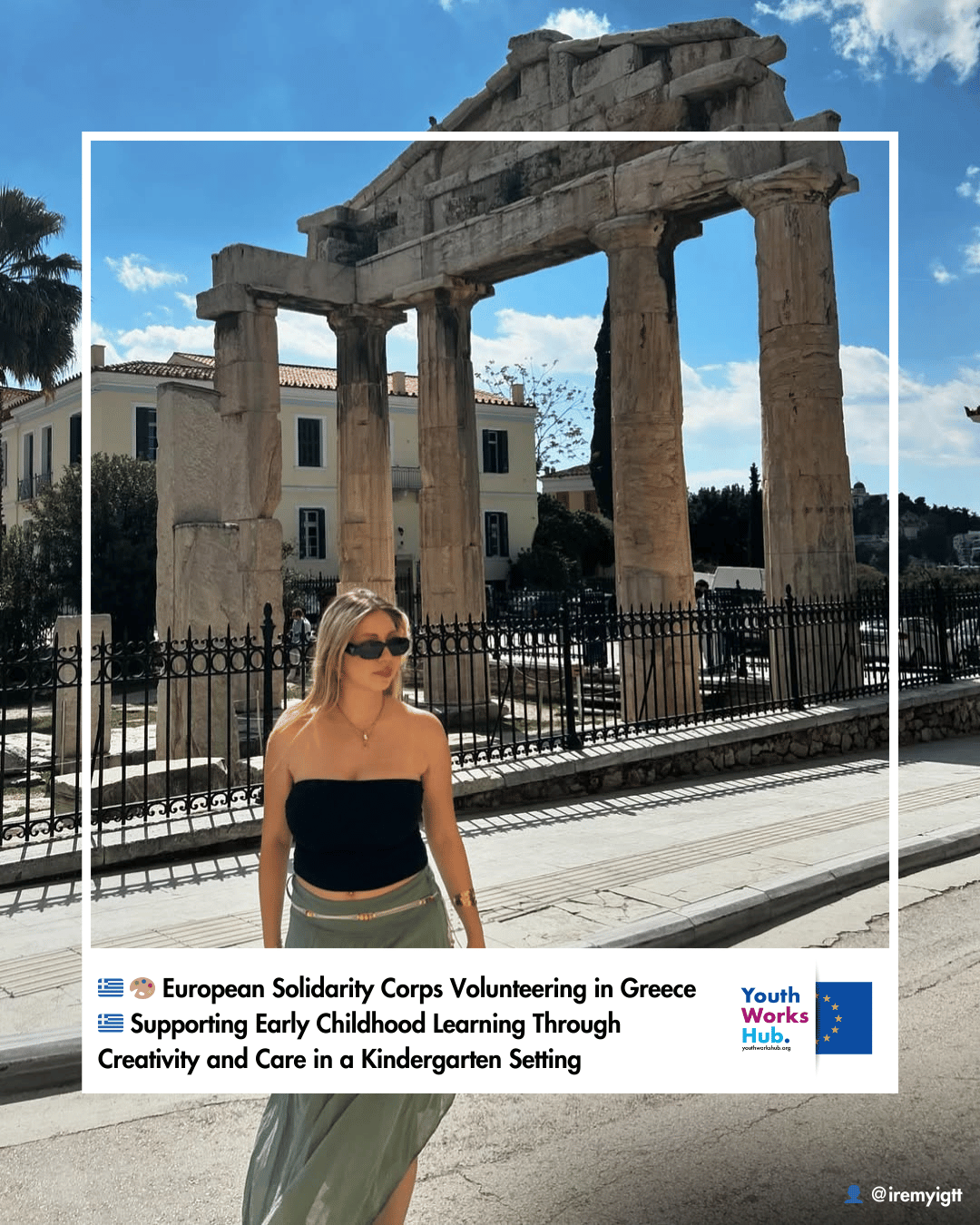 🇬🇷🎨 European Solidarity Corps Volunteering in Greece 🇬🇷 Supporting Early Childhood Learning Through Creativity and Care in a Kindergarten Setting