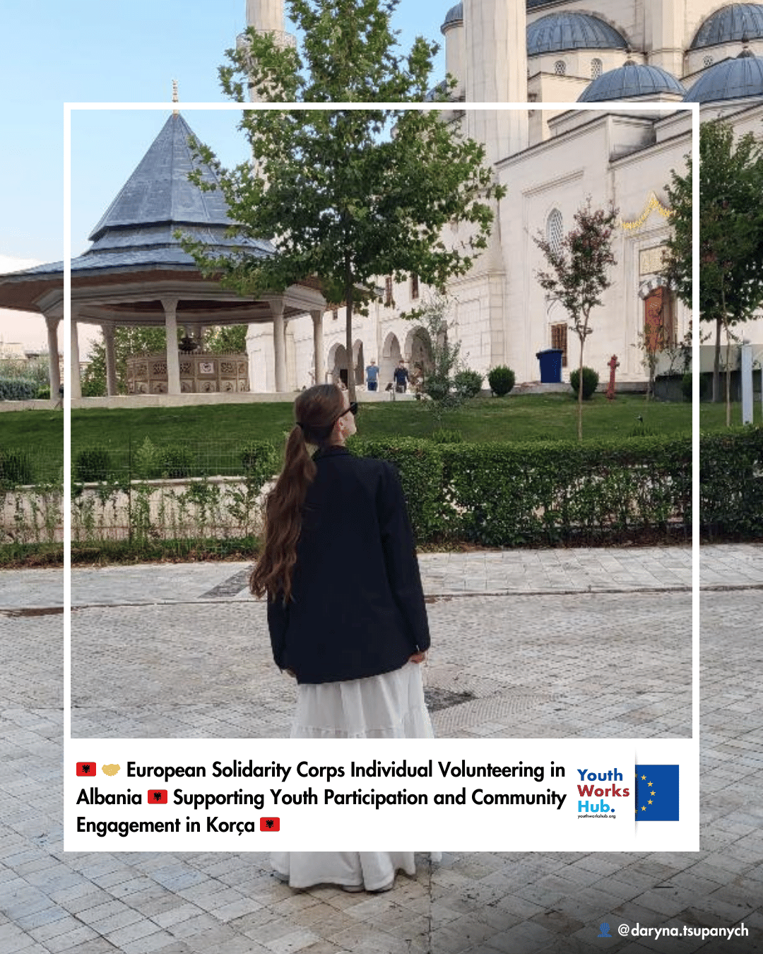 🇦🇱🤝 European Solidarity Corps Individual Volunteering in Albania 🇦🇱 Supporting Youth Participation and Community Engagement in Korça 🇦🇱