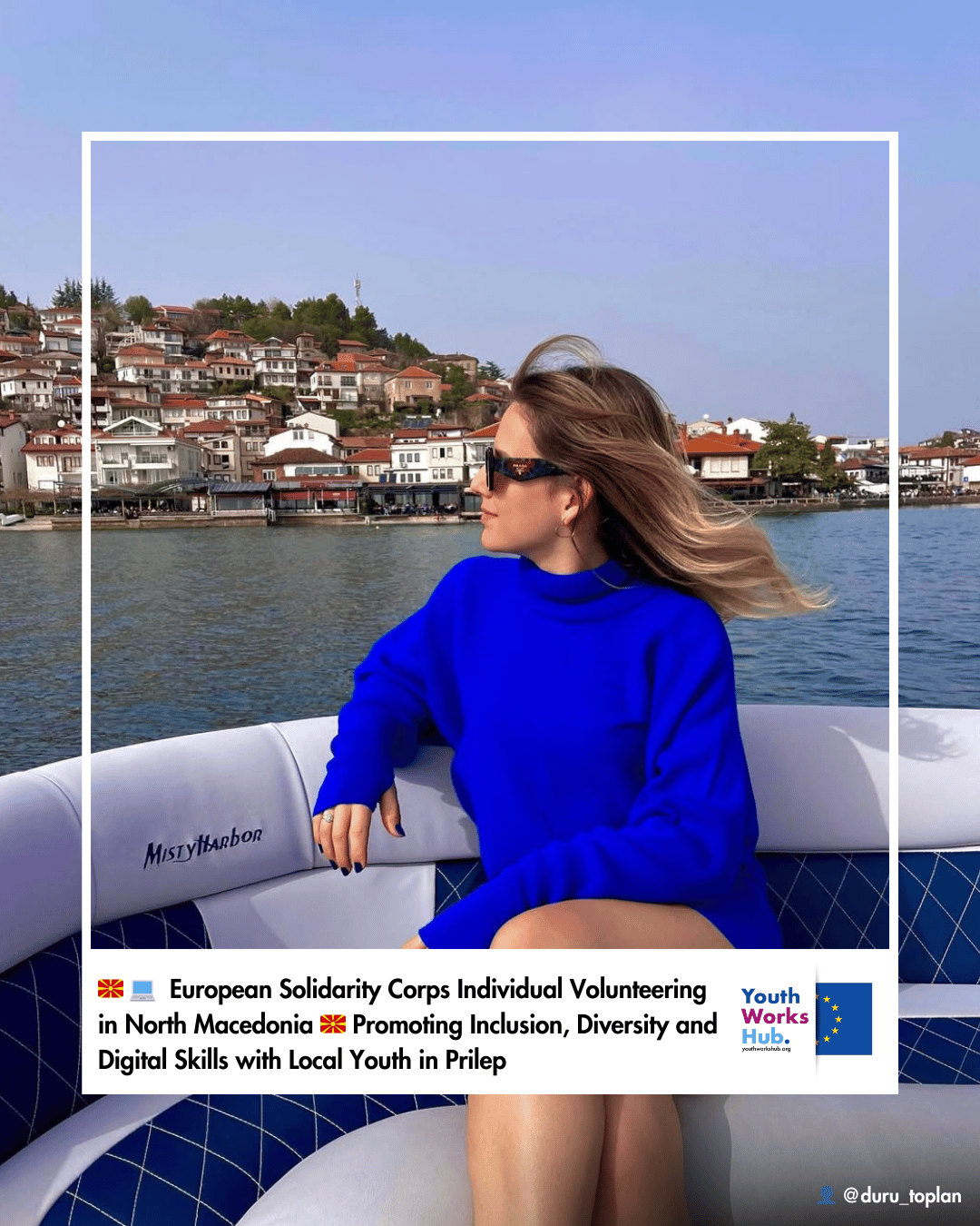 🇲🇰💻 European Solidarity Corps Individual Volunteering in North Macedonia 🇲🇰 Promoting Inclusion, Diversity and Digital Skills with Local Youth in Prilep