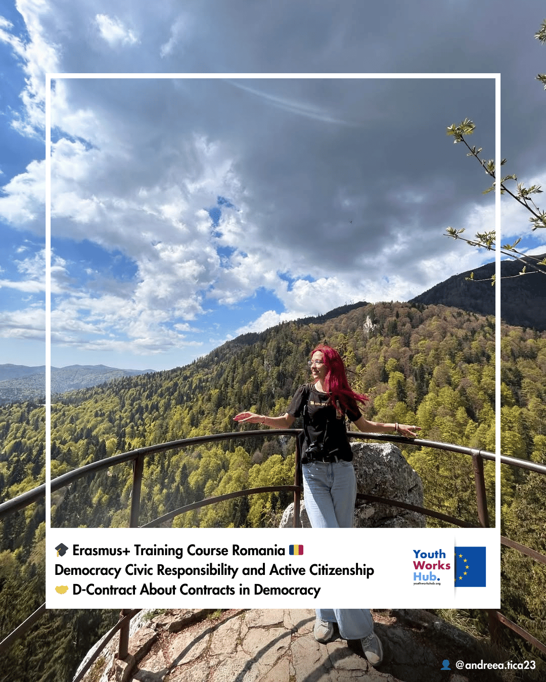 🎓 Erasmus+ Training Course Romania 🇷🇴 Democracy Civic Responsibility and Active Citizenship 🤝 D-Contract About Contracts in Democracy