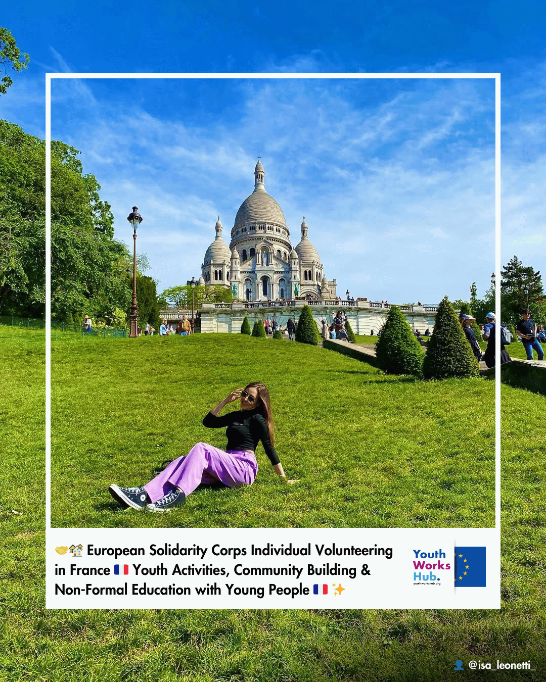 🇫🇷🤝🏘️ European Solidarity Corps Individual Volunteering in France – Youth Activities, Community Building & Non-Formal Education with Young People in Saint-Jean-de-la-Ruelle 🇫🇷✨
