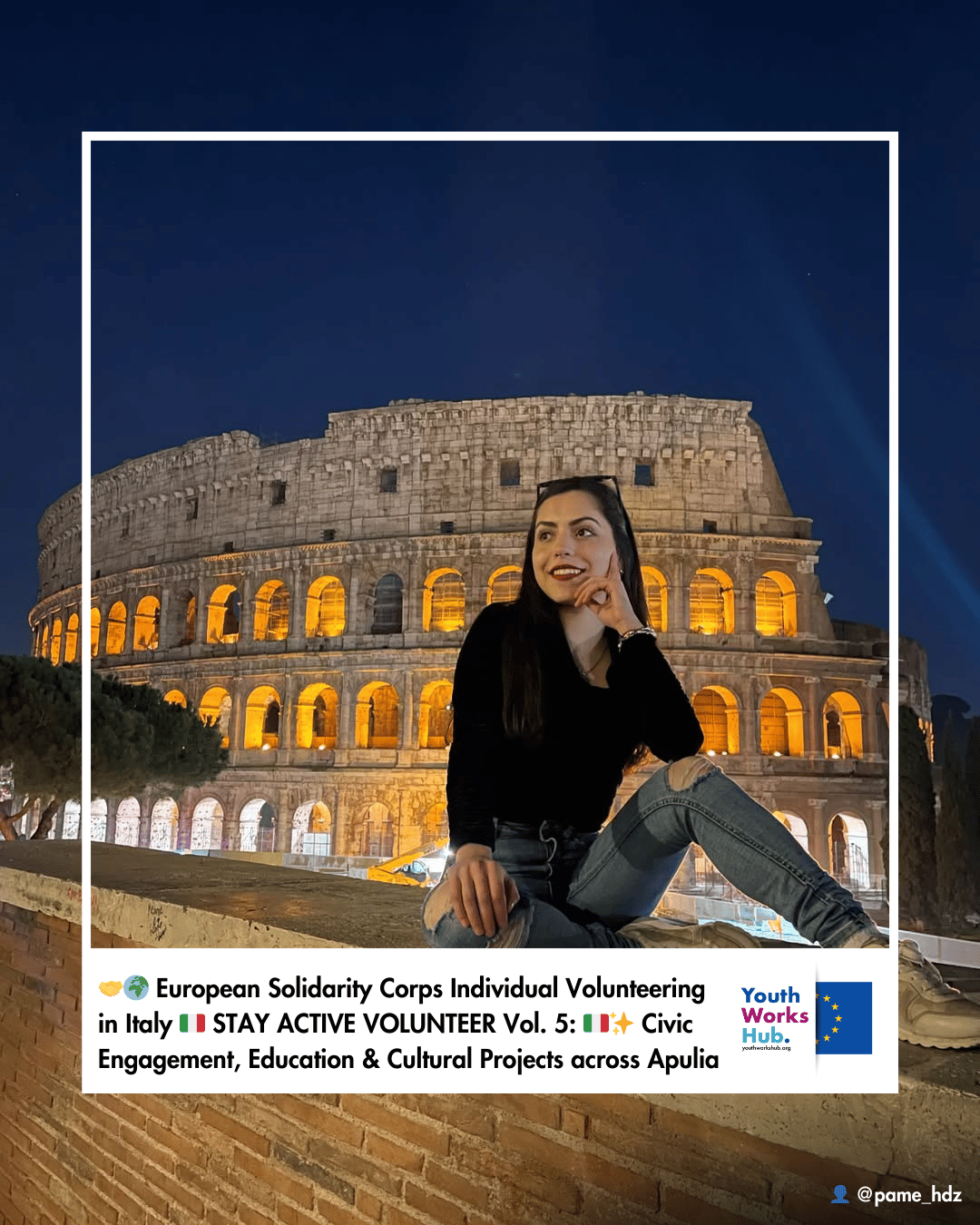 🇮🇹🤝🌍 European Solidarity Corps Individual Volunteering in Italy – STAY ACTIVE VOLUNTEER Vol. 5: Civic Engagement, Education & Cultural Projects across Apulia 🇮🇹✨