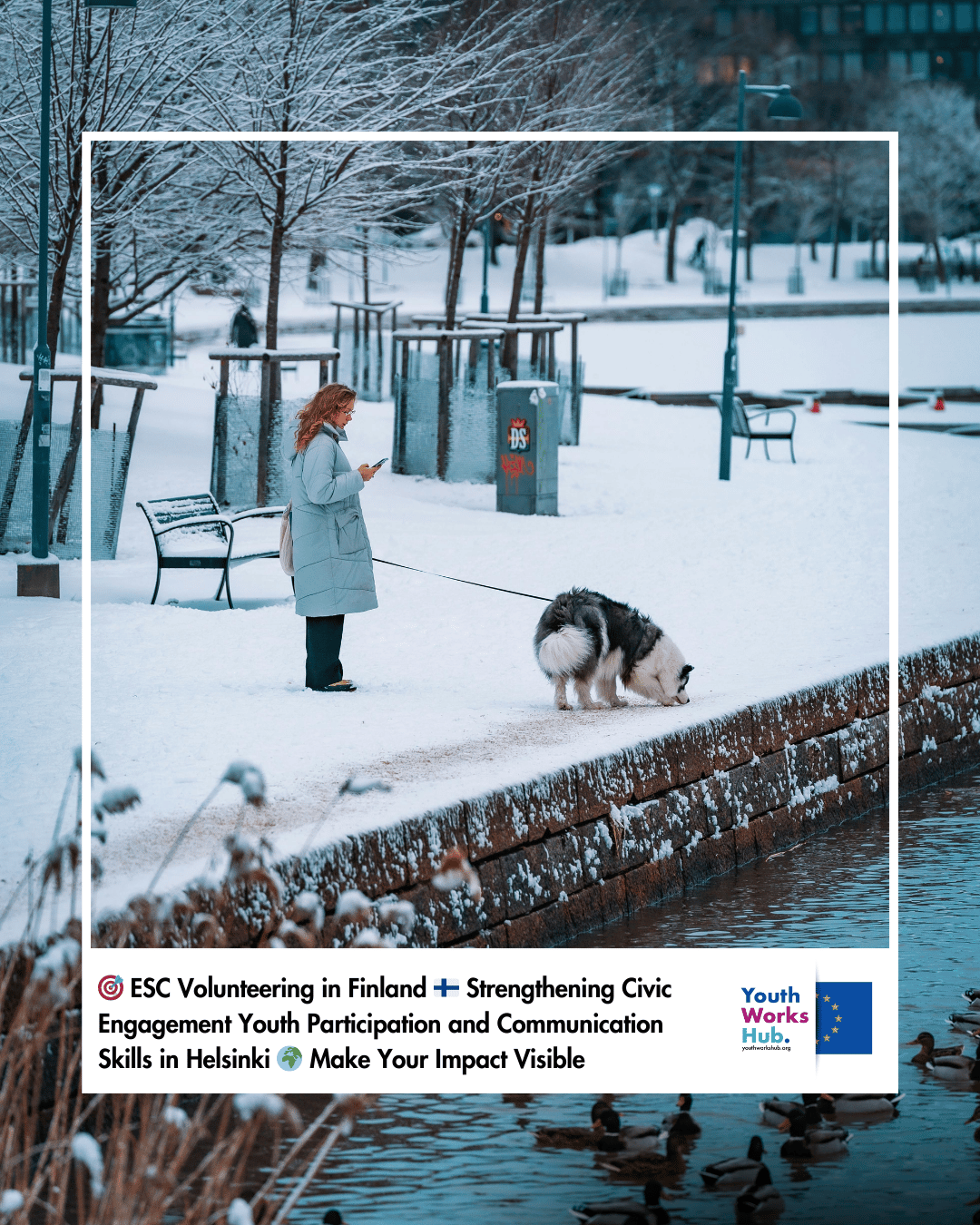 🎯 European Solidarity Corps Volunteering in Finland 🇫🇮 Strengthening Civic Engagement Youth Participation and Communication Skills in Helsinki 🌍 Make Your Impact Visible