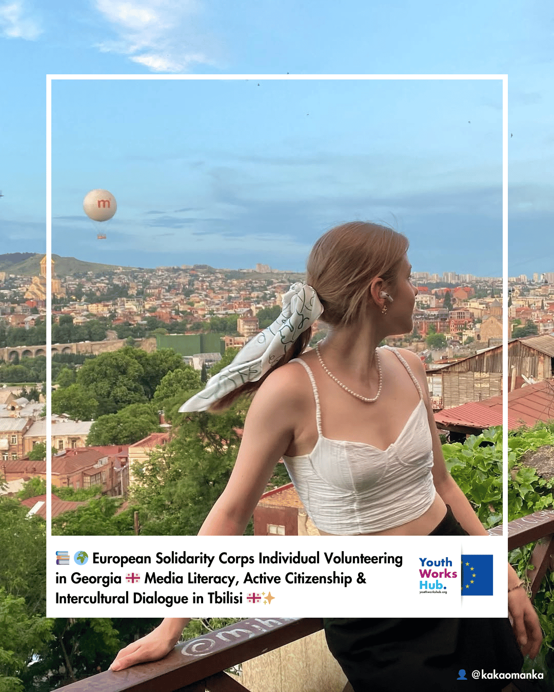 🇬🇪📚🌍 European Solidarity Corps Individual Volunteering in Georgia – Media Literacy, Active Citizenship & Intercultural Dialogue in Tbilisi 🇬🇪✨
