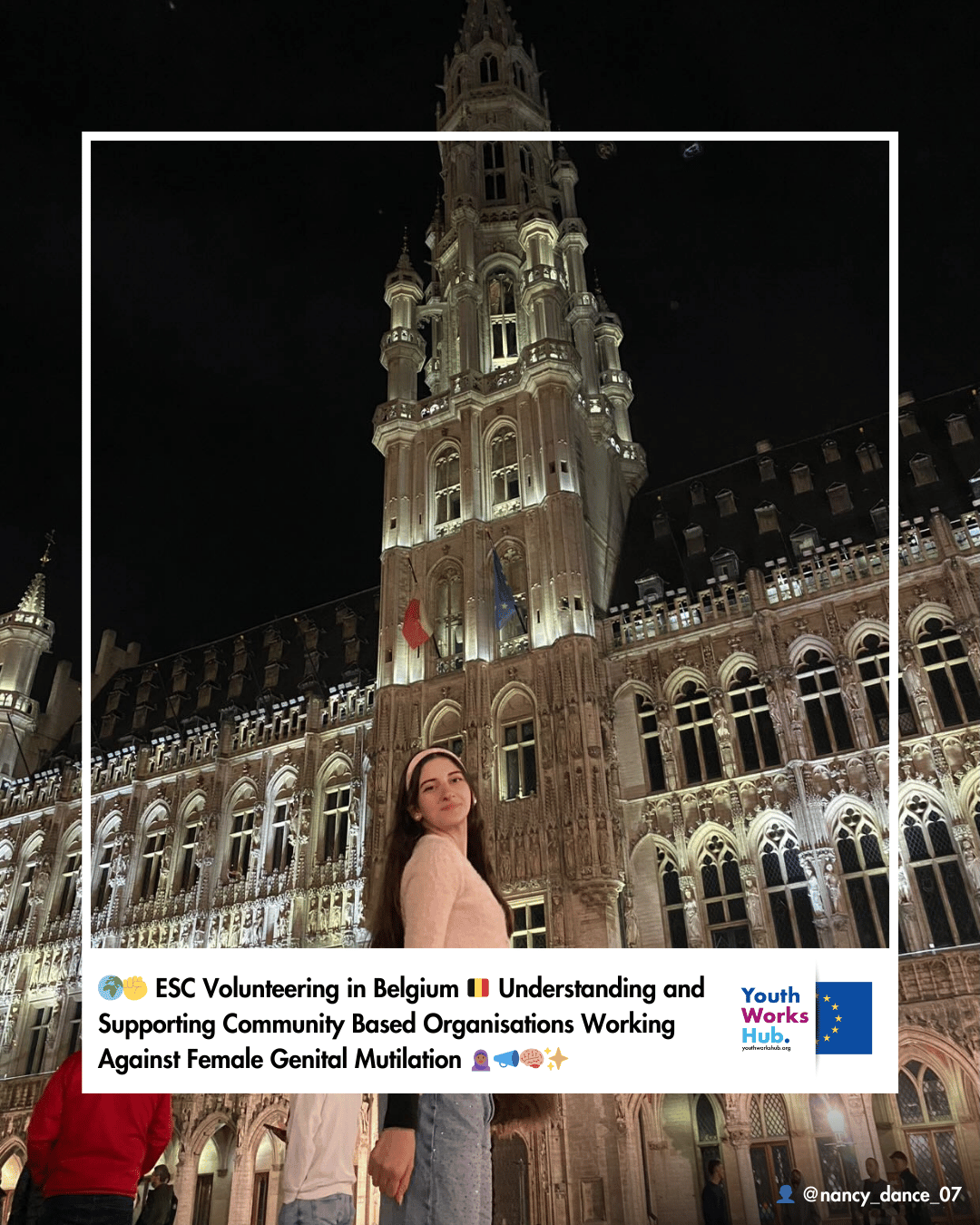 🌍✊ European Solidarity Corps Individual Volunteering in Belgium 🇧🇪 Understanding and Supporting Community Based Organisations Working Against Female Genital Mutilation 🧕🏾📣🧠✨