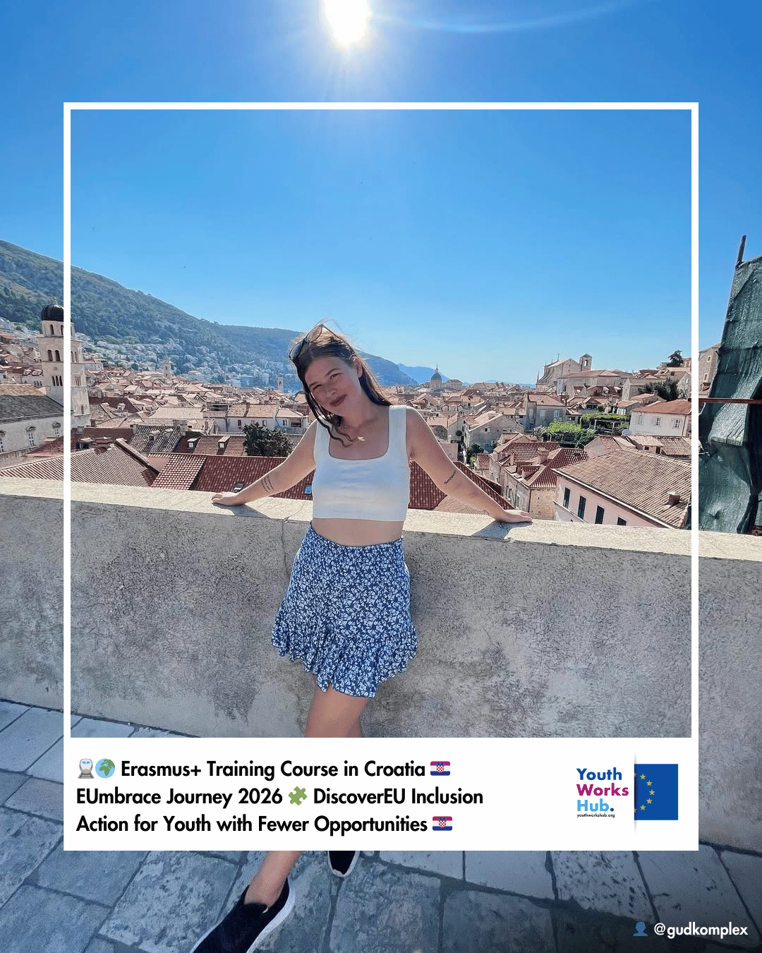 🚆🌍 Erasmus+ Training Course in Croatia 🇭🇷 EUmbrace Journey 2026 🧩 DiscoverEU Inclusion Action for Youth with Fewer Opportunities 🇭🇷