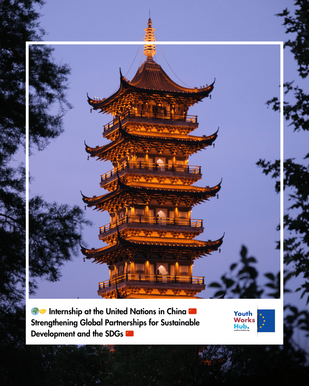 🌍🤝 Internship at the United Nations in China 🇨🇳 Strengthening Global Partnerships for Sustainable Development and the SDGs 🇨🇳