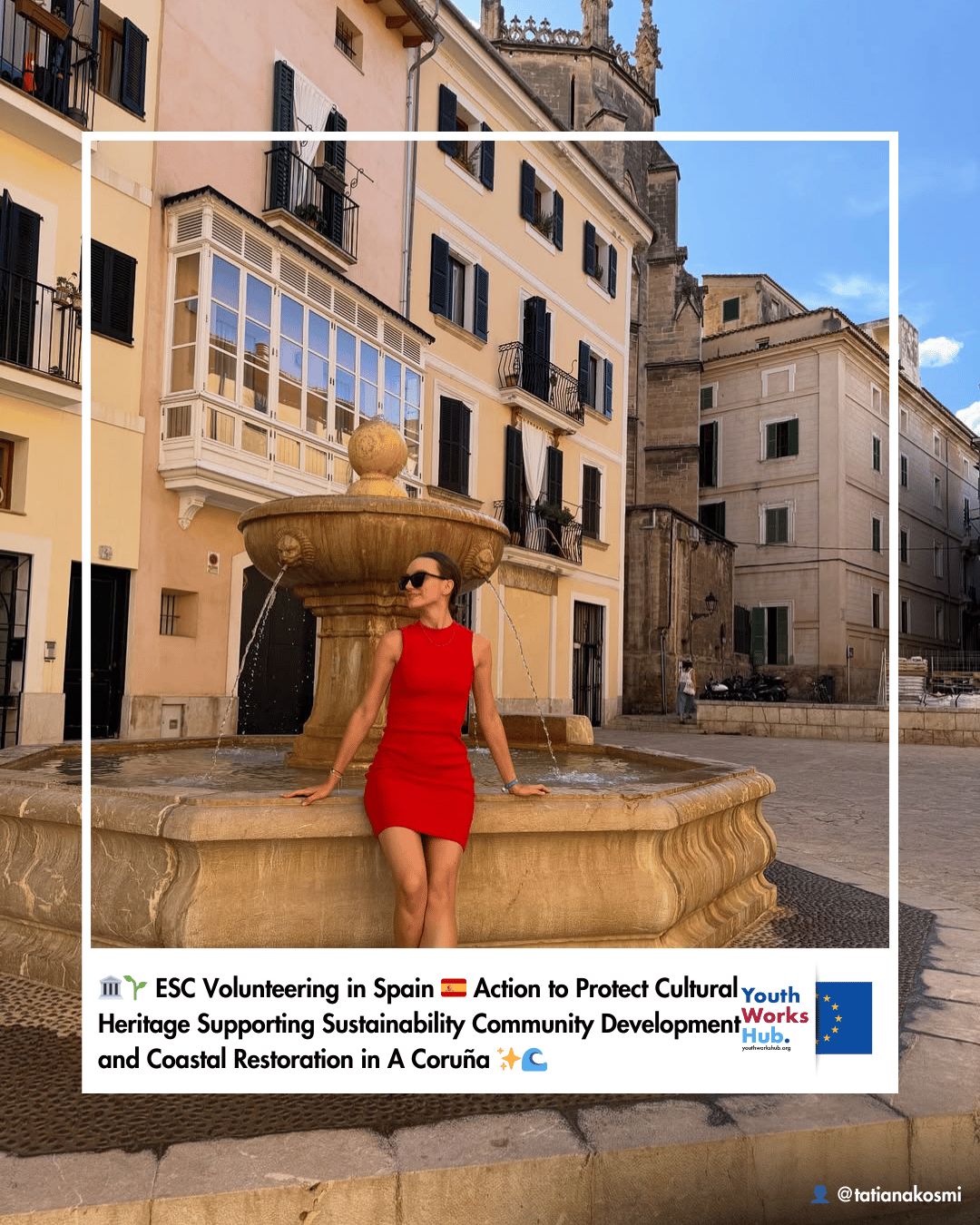 🏛️🌱 European Solidarity Corps Individual Volunteering in Spain 🇪🇸 Action to Protect Cultural Heritage Supporting Sustainability Community Development and Coastal Restoration in A Coruña ✨🌊