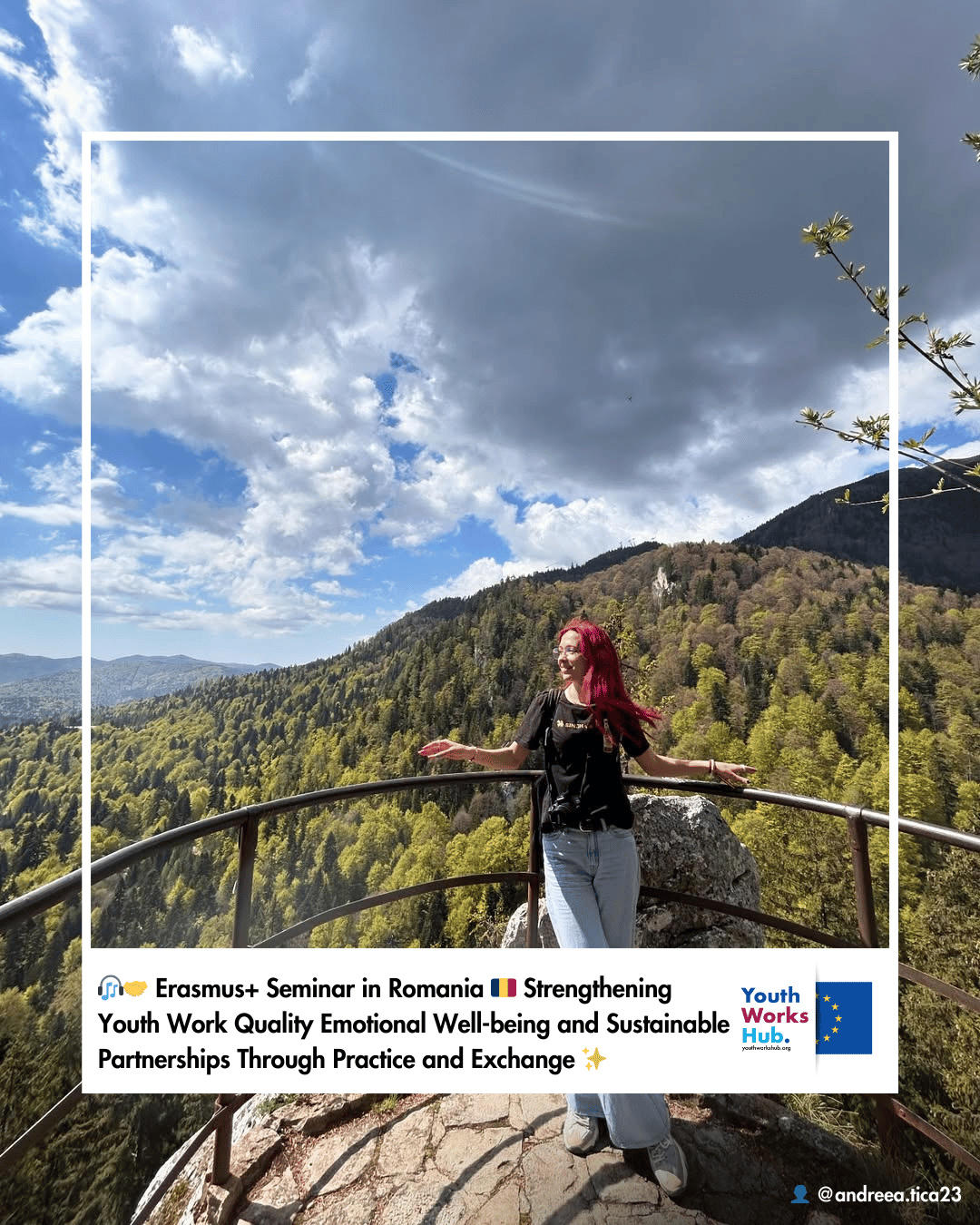 🎧🤝 Erasmus+ Seminar in Romania 🇷🇴 Network Jam Strengthening Youth Work Quality Emotional Well-being and Sustainable Partnerships Through Practice and Exchange ✨