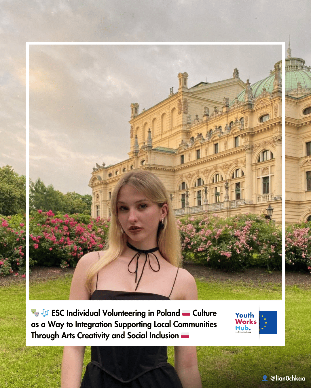🎭🎶 ESC Individual Volunteering in Poland 🇵🇱 Culture as a Way to Integration Supporting Local Communities Through Arts Creativity and Social Inclusion 🇵🇱