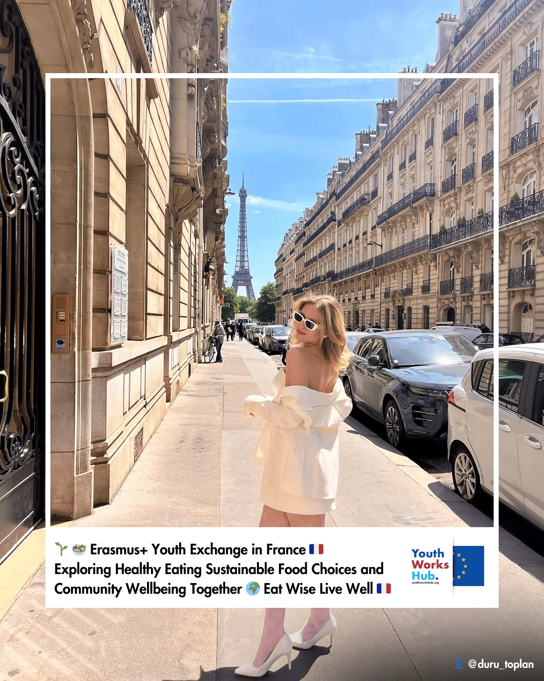 🌱🥗 Erasmus+ Youth Exchange in France 🇫🇷 Exploring Healthy Eating Sustainable Food Choices and Community Wellbeing Together 🌍 Eat Wise Live Well 🇫🇷