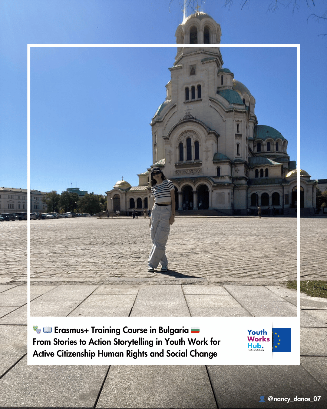 🎭📖 Erasmus+ Training Course in Bulgaria 🇧🇬 From Stories to Action Storytelling in Youth Work for Active Citizenship Human Rights and Social Change