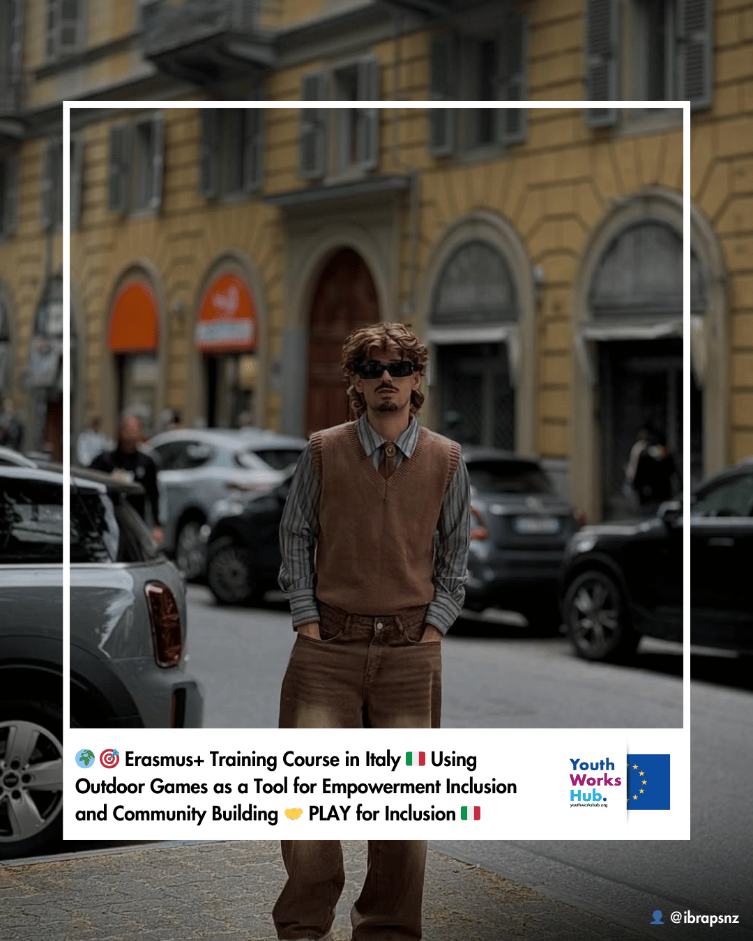 🌍🎯 Erasmus+ Training Course in Italy 🇮🇹 Using Outdoor Games as a Tool for Empowerment Inclusion and Community Building 🤝 PLAY for Inclusion 🇮🇹