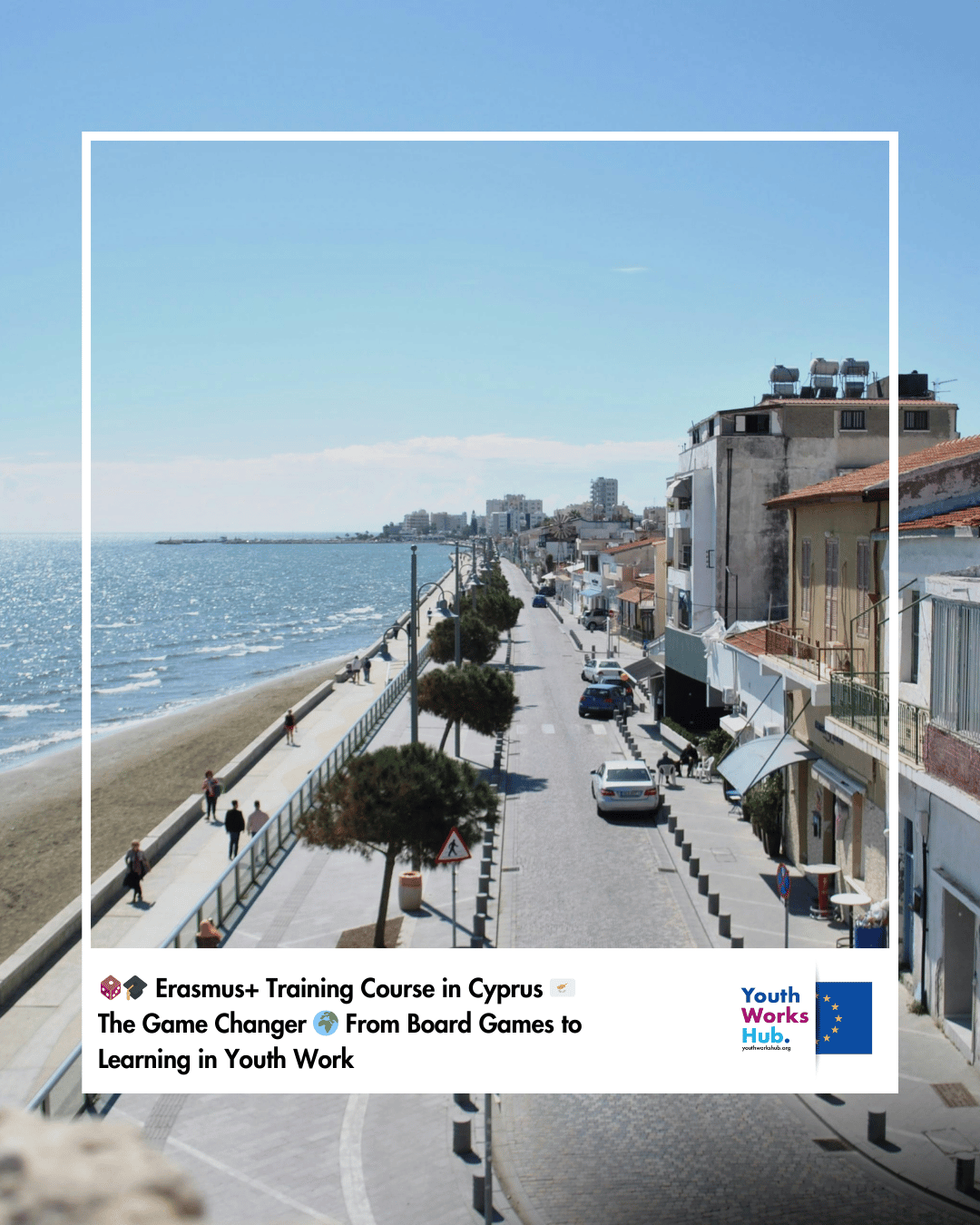 🎲🎓 Erasmus+ Training Course in Cyprus 🇨🇾 The Game Changer 🌍 From Board Games to Learning in Youth Work