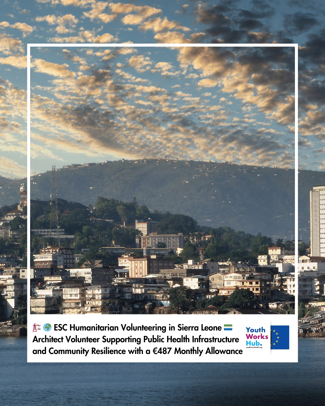 🏗️🌍 ESC Humanitarian Volunteering in Sierra Leone 🇸🇱 Architect Volunteer Supporting Public Health Infrastructure and Community Resilience with a €487 Monthly Allowance ✨ Médicos del Mundo 🇸🇱