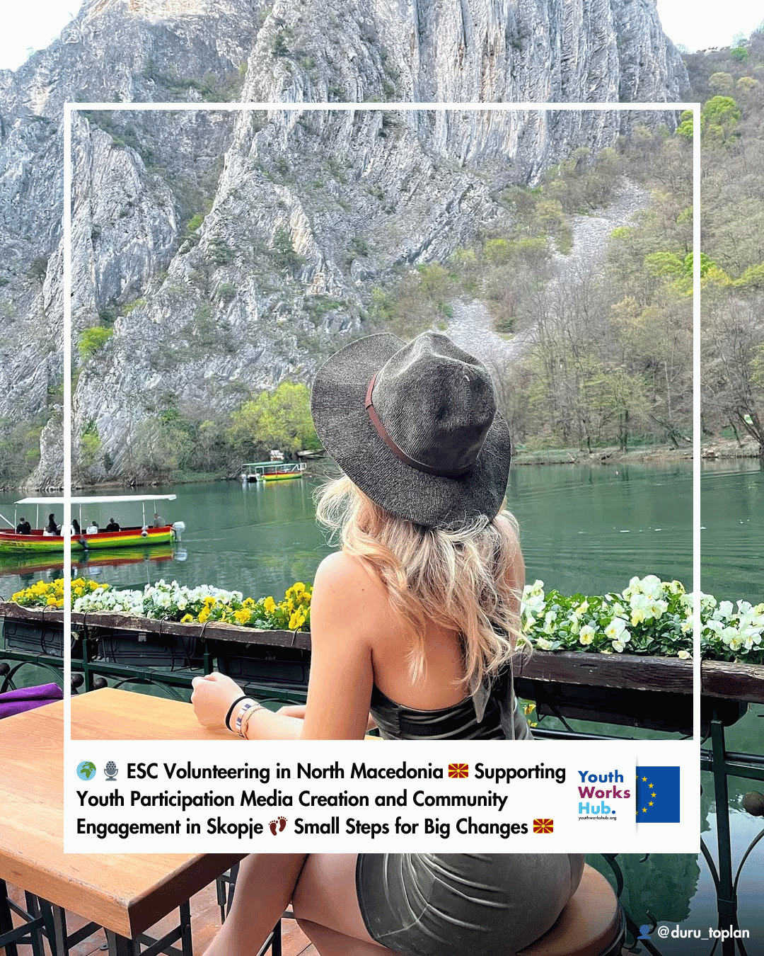 🌍🎙️ ESC Volunteering in North Macedonia 🇲🇰 Supporting Youth Participation Media Creation and Community Engagement in Skopje 👣 Small Steps for Big Changes 🇲🇰