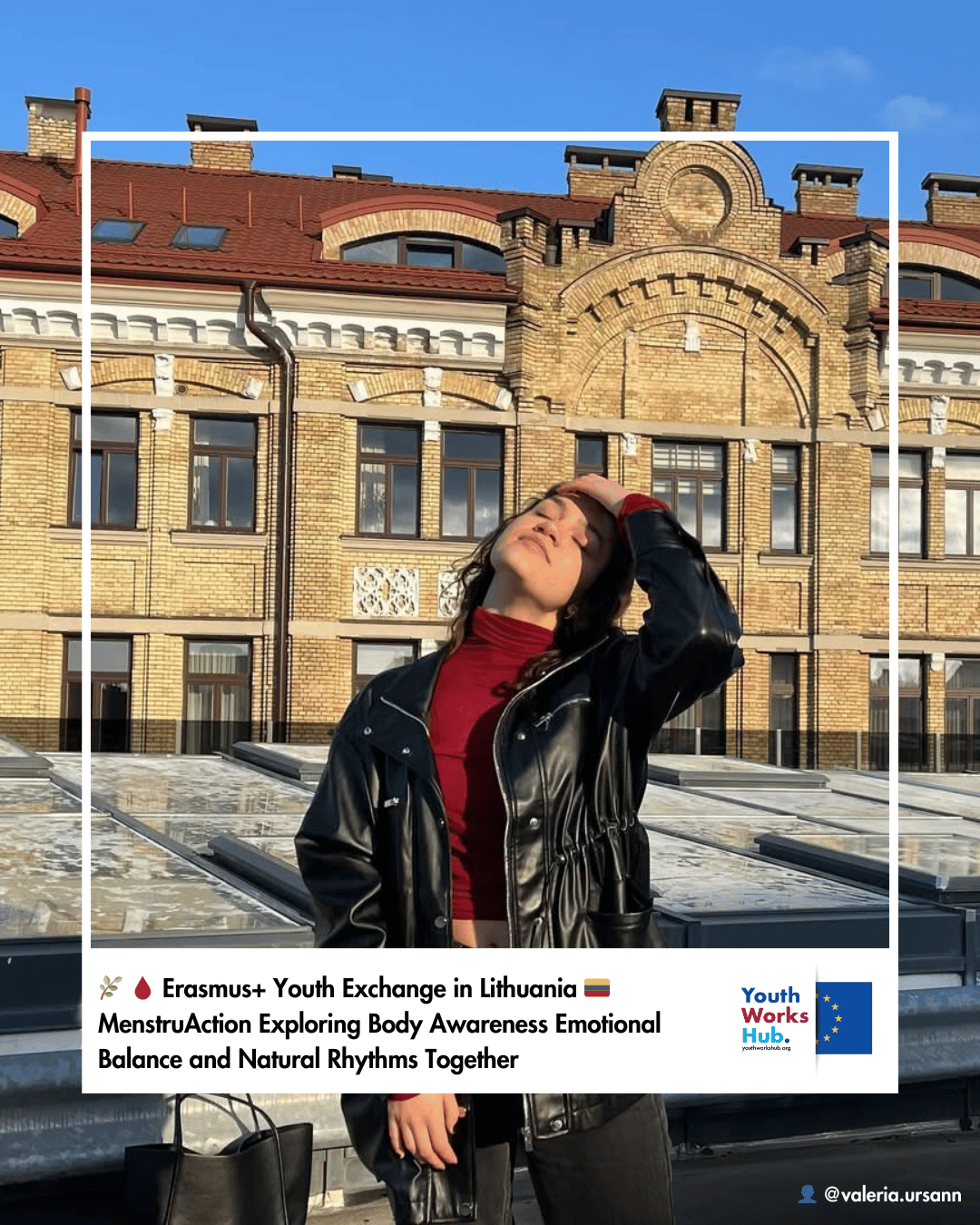 🌿🩸 Erasmus+ Youth Exchange in Lithuania 🇱🇹 MenstruAction Exploring Body Awareness Emotional Balance and Natural Rhythms Together