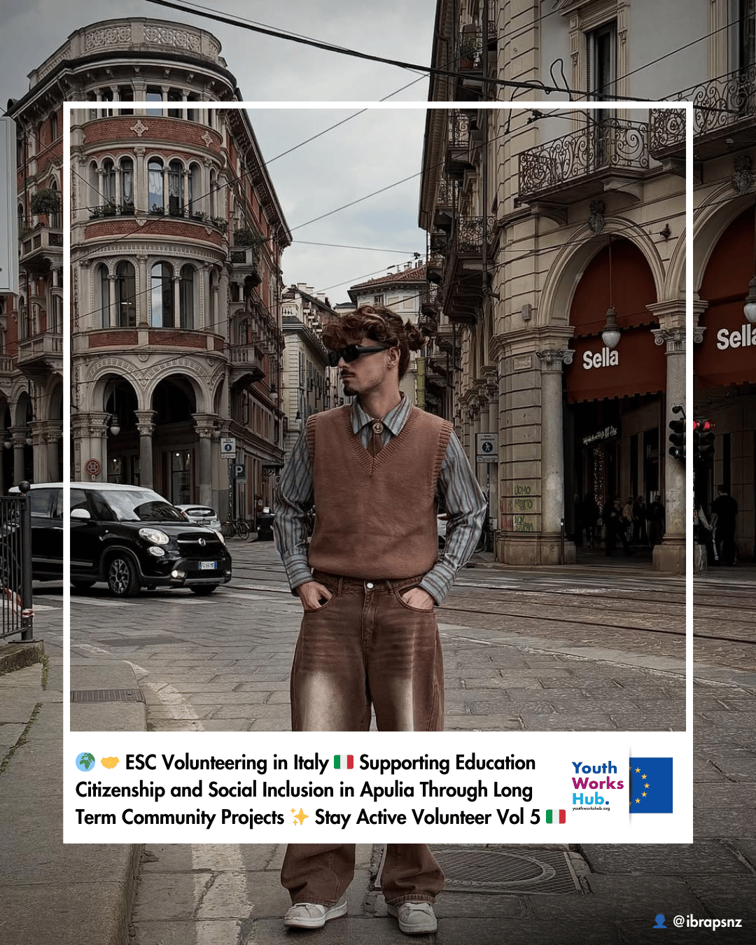 🌍🤝 ESC Volunteering in Italy 🇮🇹 Supporting Education Citizenship and Social Inclusion in Apulia Through Long Term Community Projects ✨ Stay Active Volunteer Vol 5 🇮🇹