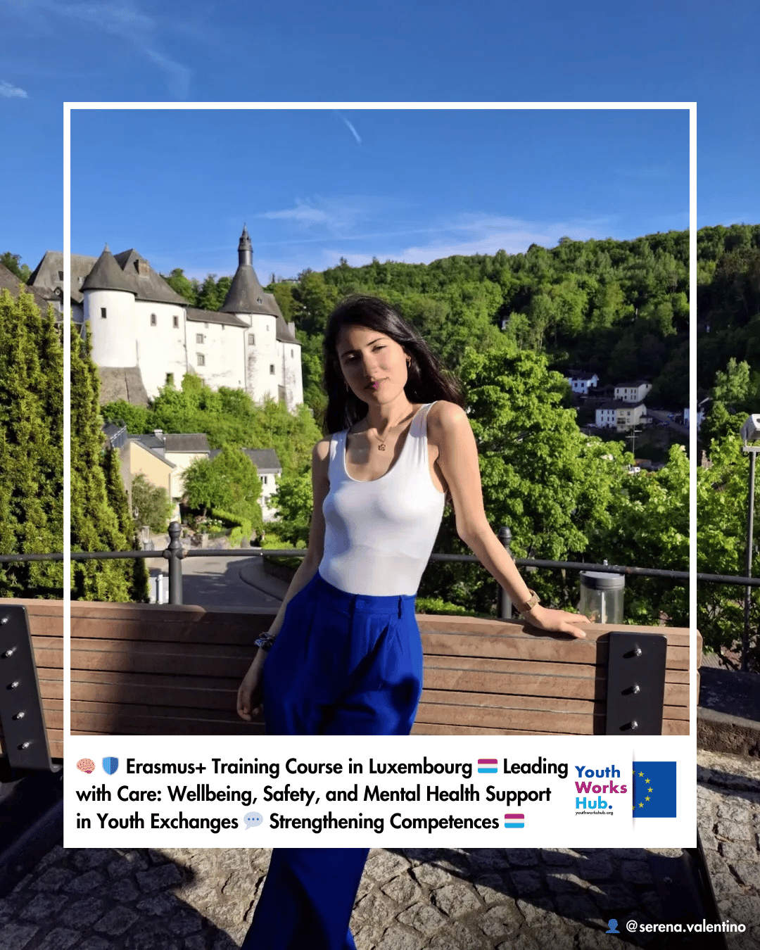 🧠🛡️ Erasmus+ Training Course in Luxembourg 🇱🇺 Leading with Care: Wellbeing, Safety, and Mental Health Support in Youth Exchanges 💬 Strengthening Competences in KA1 Mobility Projects 🇱🇺