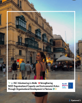🌱🏢 European Solidarity Corps Individual Volunteering in Malta 🇲🇹 Strengthening NGO Organisational Capacity and Environmental Action Through Organisational Development in Floriana 🌍✨