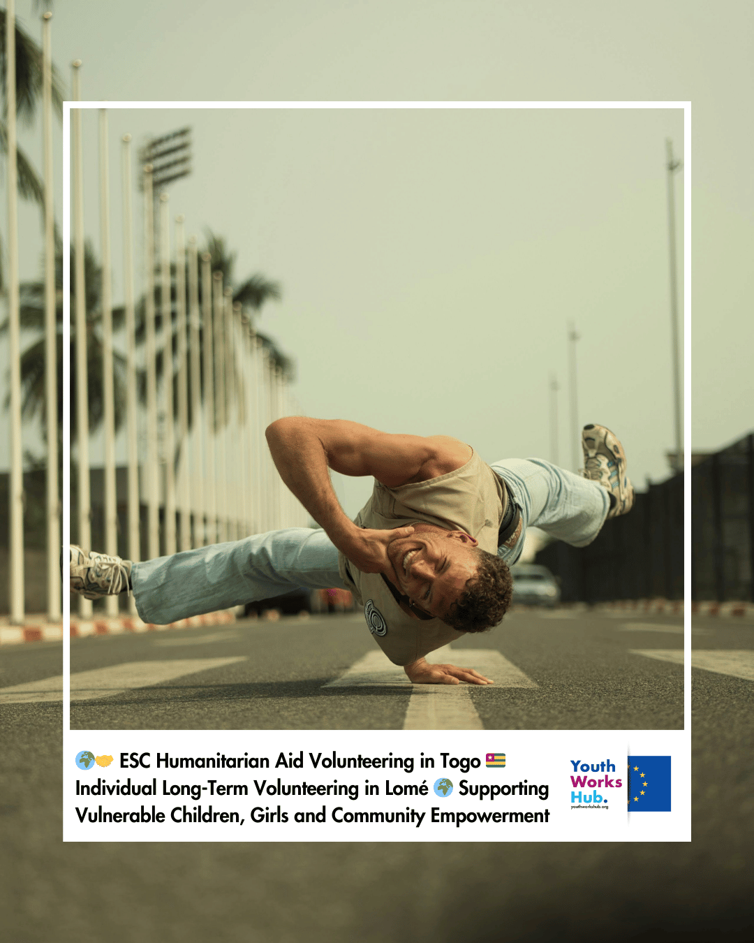 🌍🤝 ESC Humanitarian Aid Volunteering in Togo 🇹🇬 Individual Long-Term Volunteering in Lomé 🌍 Supporting Vulnerable Children, Girls and Community Empowerment