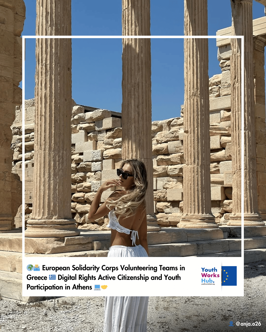 🌍🗳️ European Solidarity Corps Volunteering Teams in Greece 🇬🇷 Digital Rights Active Citizenship and Youth Participation in Athens 💻🤝