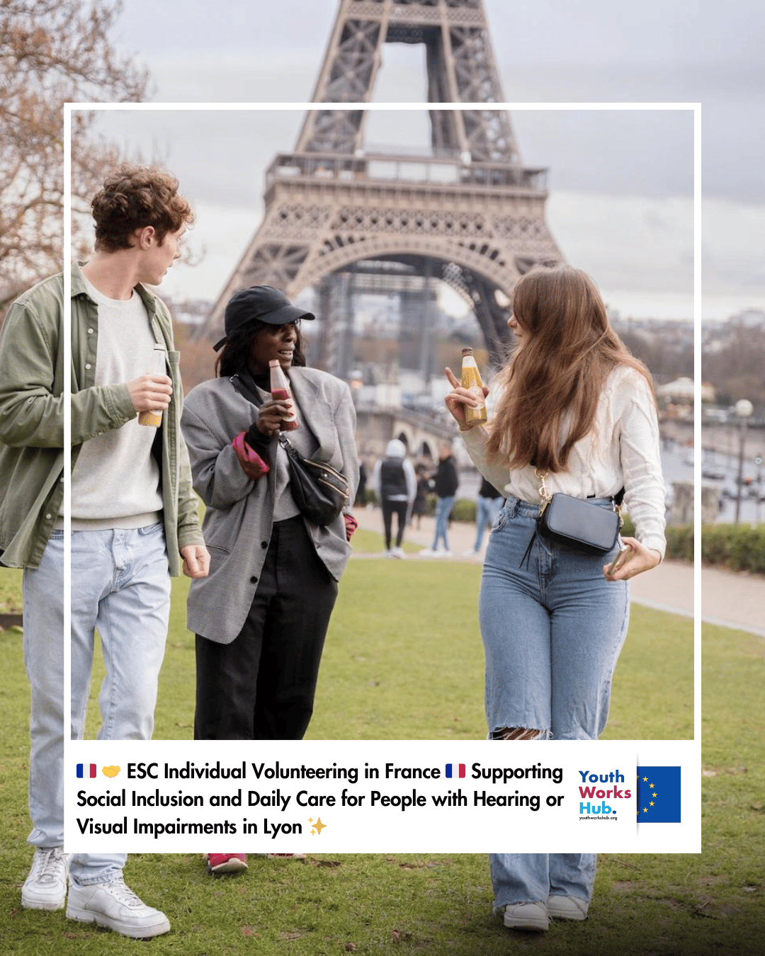 🇫🇷🤝 ESC Individual Volunteering in France 🇫🇷 Supporting Social Inclusion and Daily Care for People with Hearing or Visual Impairments in Lyon ✨