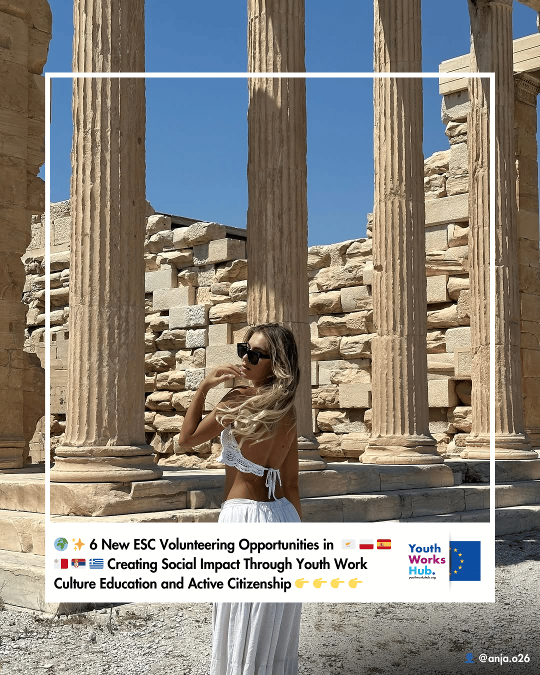 🌍✨ 6 New ESC Volunteering Opportunities in Cyprus 🇨🇾 Poland 🇵🇱 Spain 🇪🇸 Malta 🇲🇹 Serbia 🇷🇸 and Greece 🇬🇷 Creating Social Impact Through Youth Work Culture Education and Active Citizenship