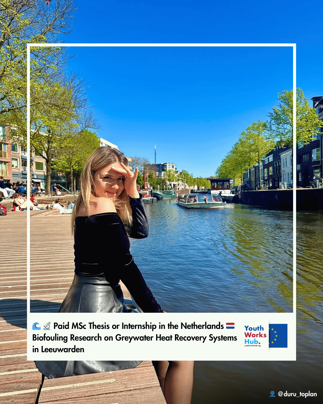 🌊🔬 Paid MSc Thesis or Internship in the Netherlands 🇳🇱 Biofouling Research on Greywater Heat Recovery Systems in Leeuwarden