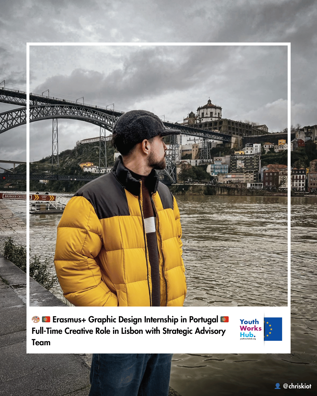 🎨🇵🇹 Erasmus+ Graphic Design Internship in Portugal 🇵🇹 Full-Time Creative Role in Lisbon with Strategic Advisory Team