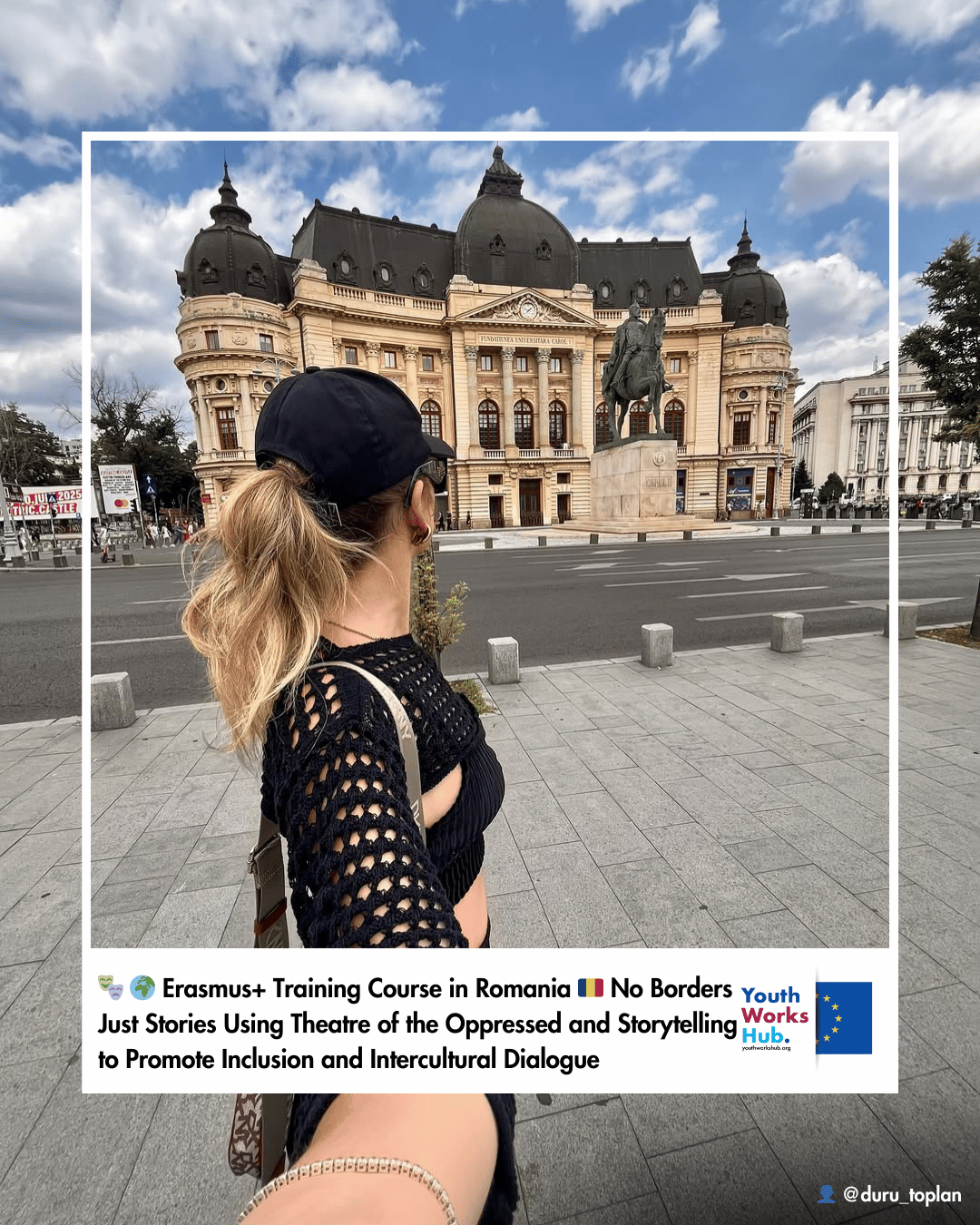 🎭🌍 Erasmus+ Training Course in Romania 🇷🇴 No Borders Just Stories Using Theatre of the Oppressed and Storytelling to Promote Inclusion and Intercultural Dialogue