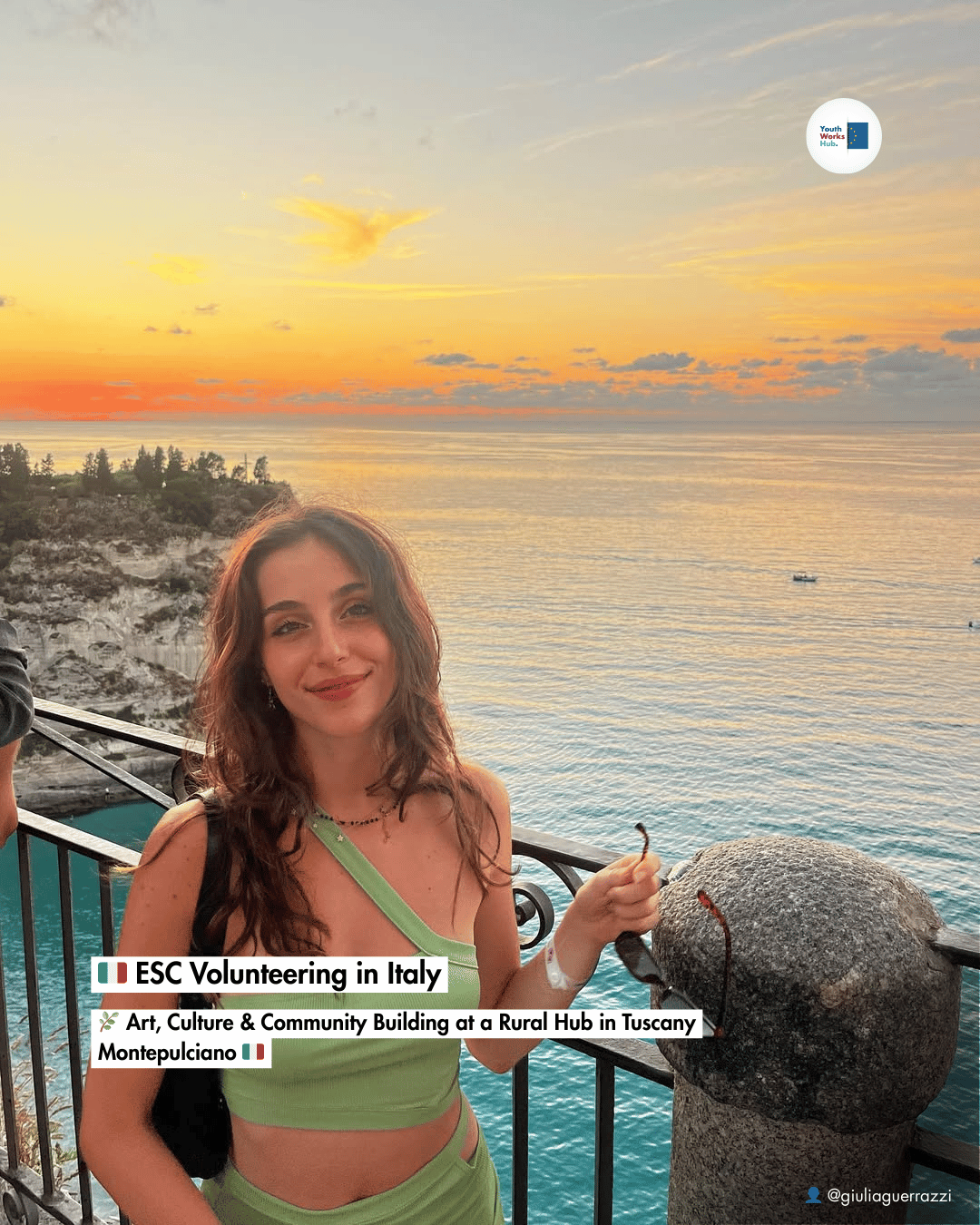 🇮🇹 ESC Volunteering in Italy 🌿 Art, Culture & Community Building at a Rural Hub in Tuscany — Montepulciano 🇮🇹