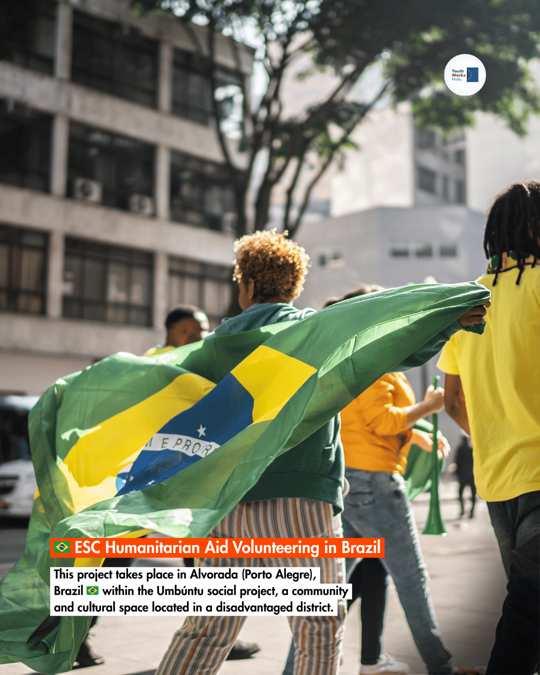 🇧🇷 ESC Humanitarian Aid Volunteering in Brazil 🌿 Community & Eco-Social Action in Alvorada 💚