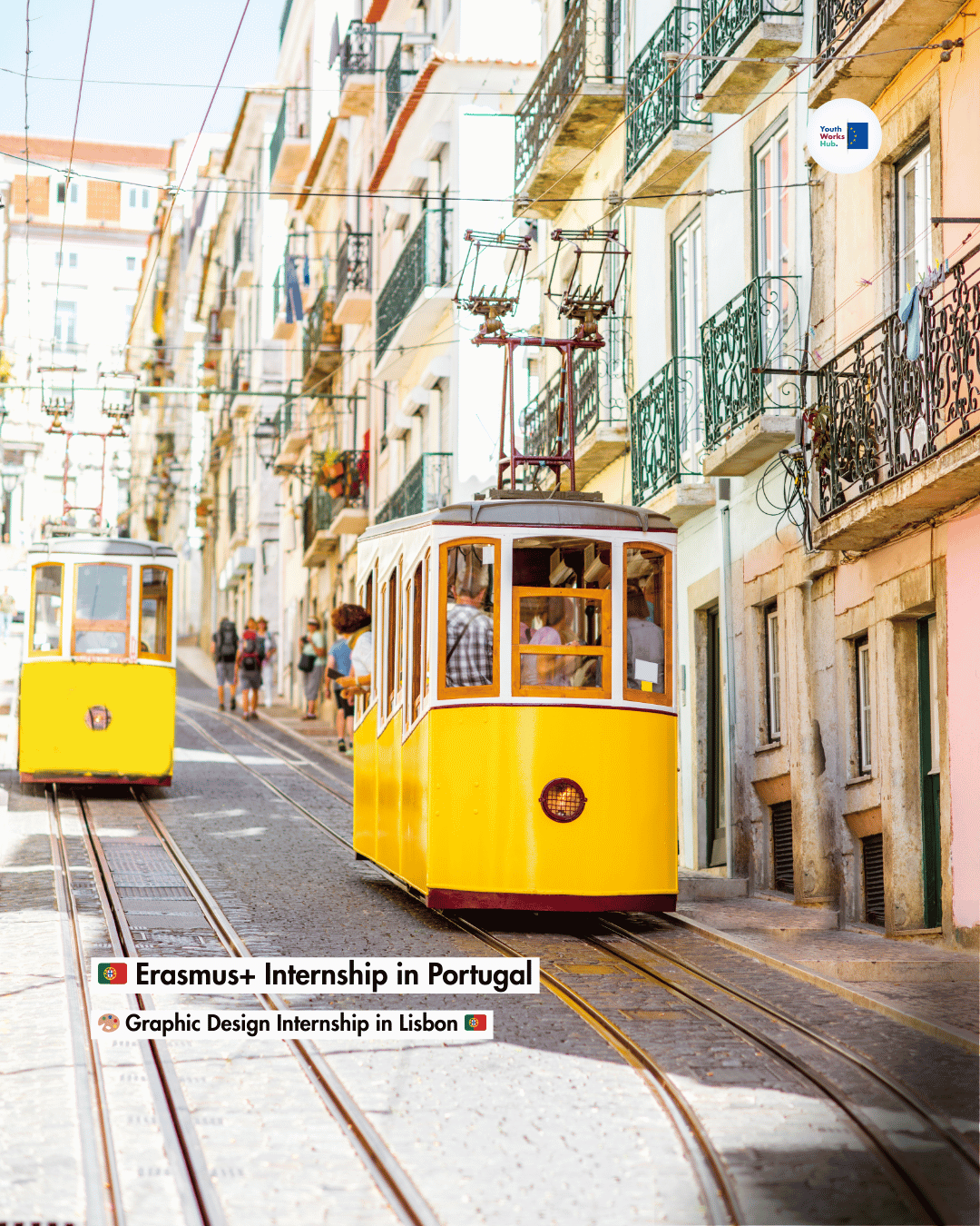 🇵🇹 Erasmus+ Internship in Portugal 🎨 Graphic Design Internship in Lisbon 🇵🇹