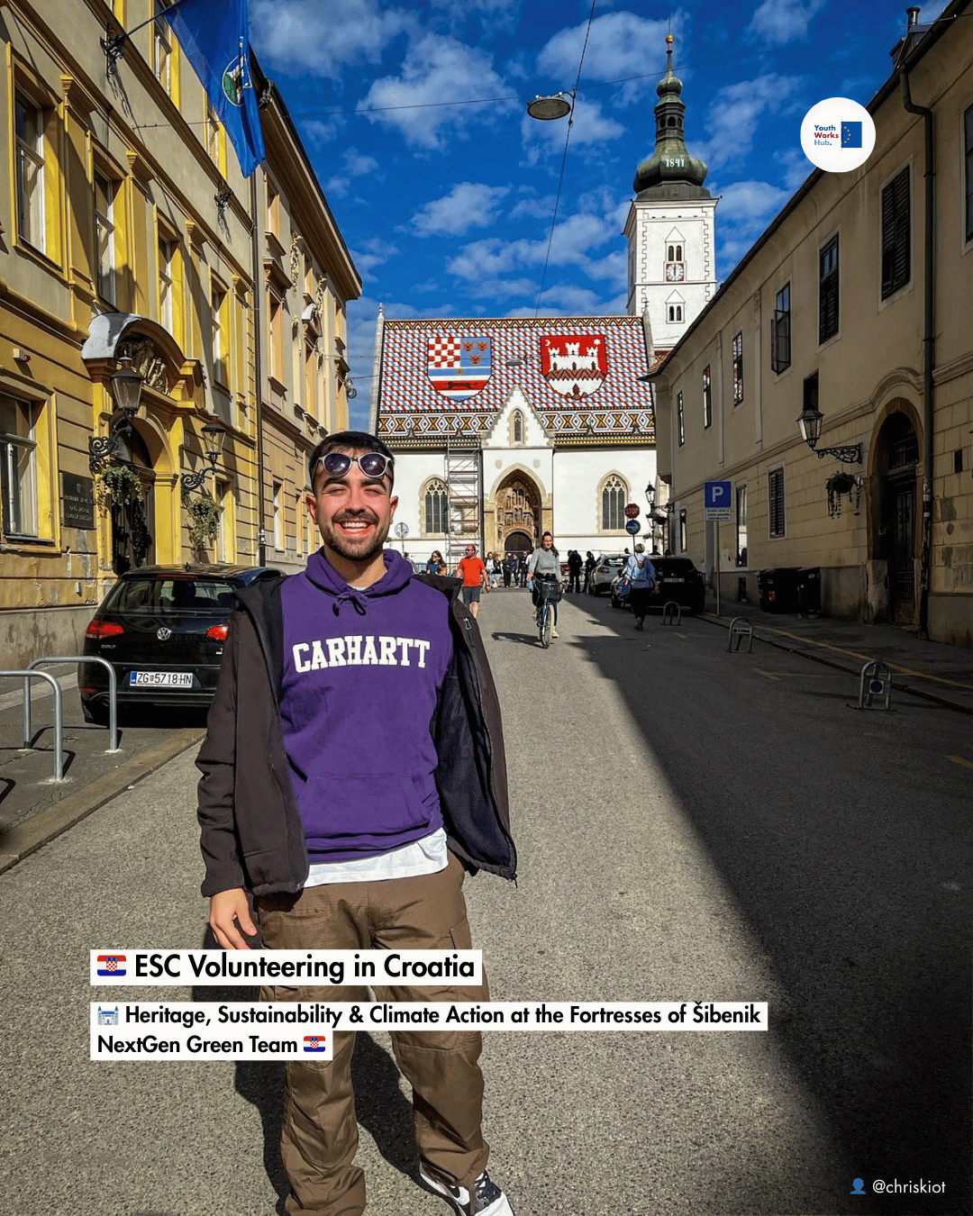 🇭🇷 ESC Volunteering in Croatia 🏰 Heritage, Sustainability & Climate Action at the Fortresses of Šibenik — NextGen Green Team 🇭🇷