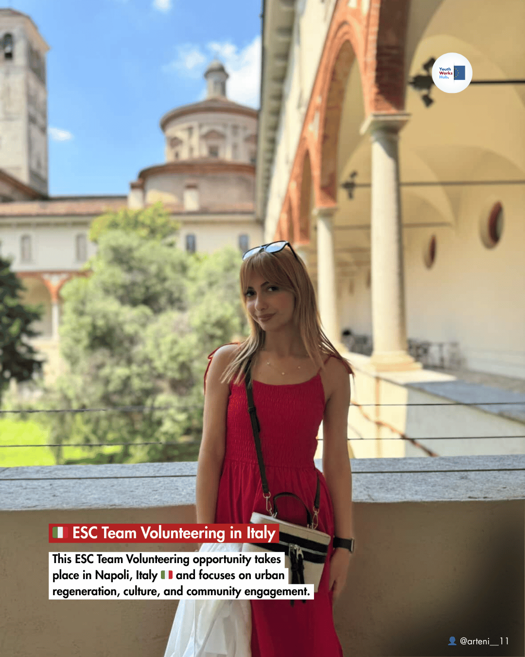 🇮🇹 ESC Team Volunteering in Italy 🎨 Library Makers: Transforming Spaces for Culture Supporting Urban Regeneration in Napoli 🇮🇹