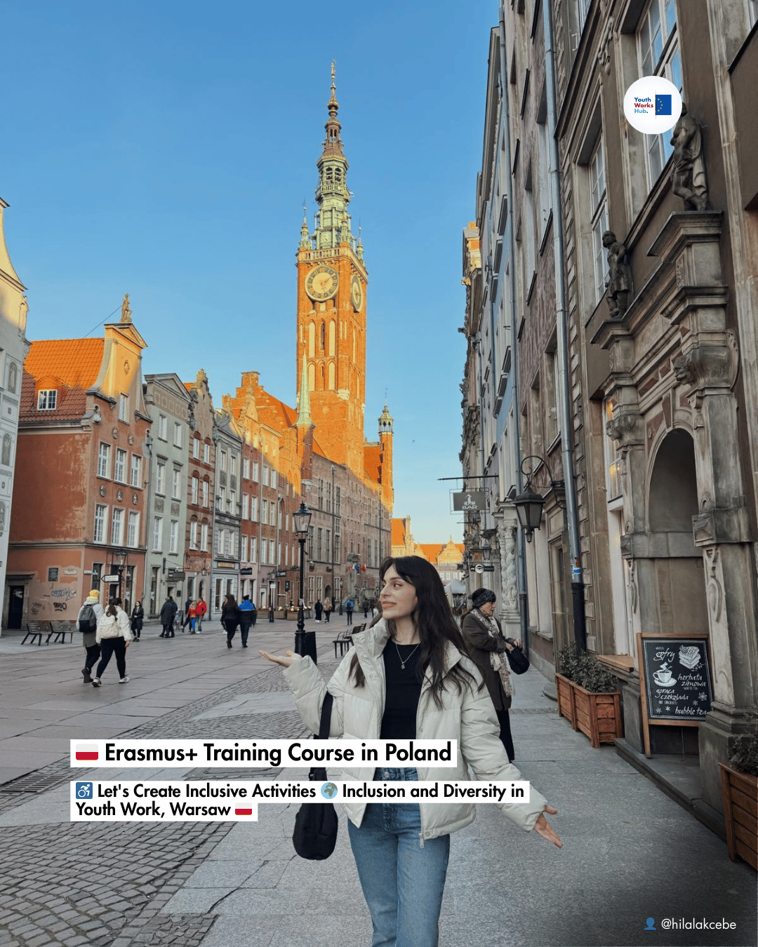 🇵🇱 Erasmus+ Training Course in Poland ♿ Let’s Create Inclusive Activities 🌍 Inclusion and Diversity in Youth Work, Warsaw 🇵🇱