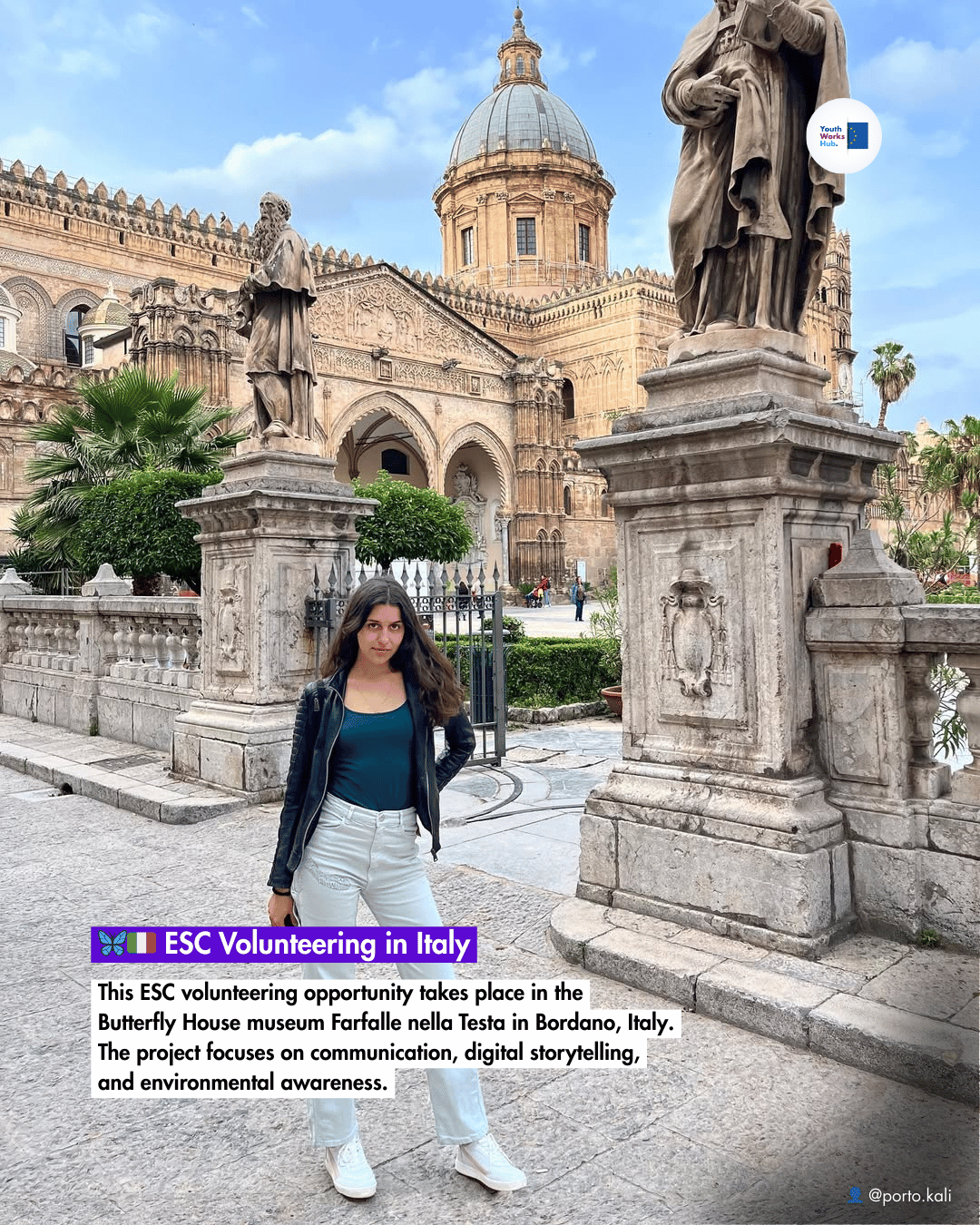 🦋🇮🇹 ESC Volunteering in Italy “Communication & Social Media in a Butterfly House Museum” Nature, Creativity & Digital Storytelling 🇮🇹🦋