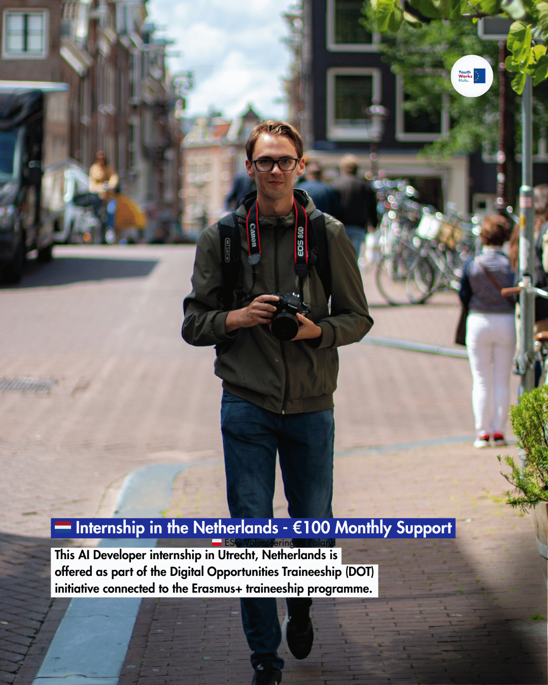 💻🇳🇱 Internship in the Netherlands “AI Developer (Digital Opportunities Traineeship)” €100 Monthly Support 🇳🇱💻