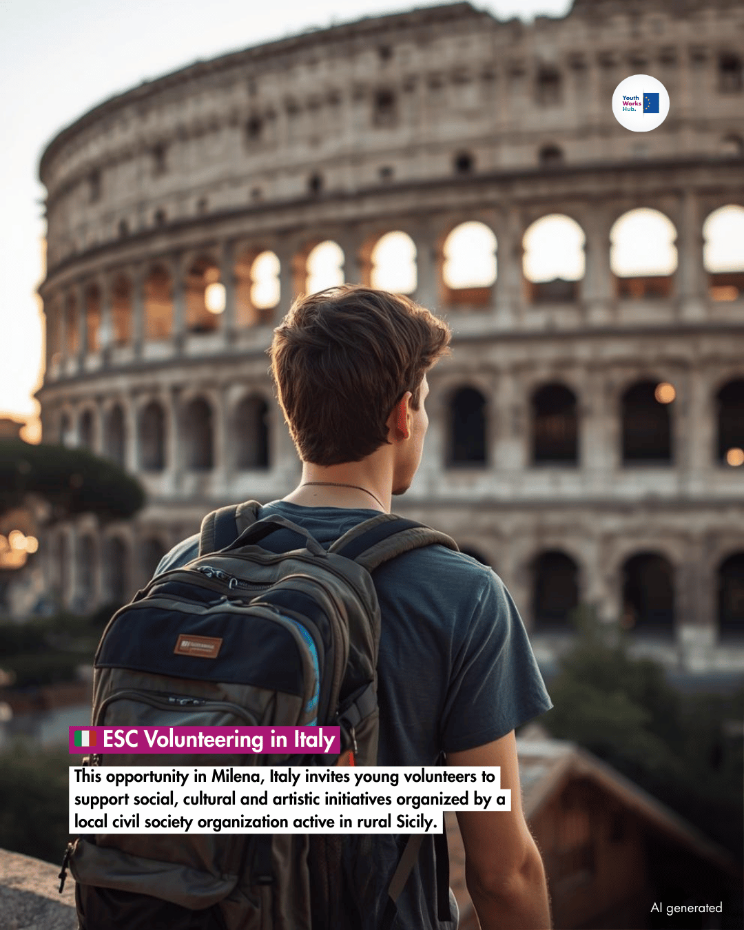 🎭🇮🇹 ESC Volunteering in Italy “Festival Mi Fa Sol – Culture, Arts and Community Engagement” Pocket Money Included 🇮🇹🎭