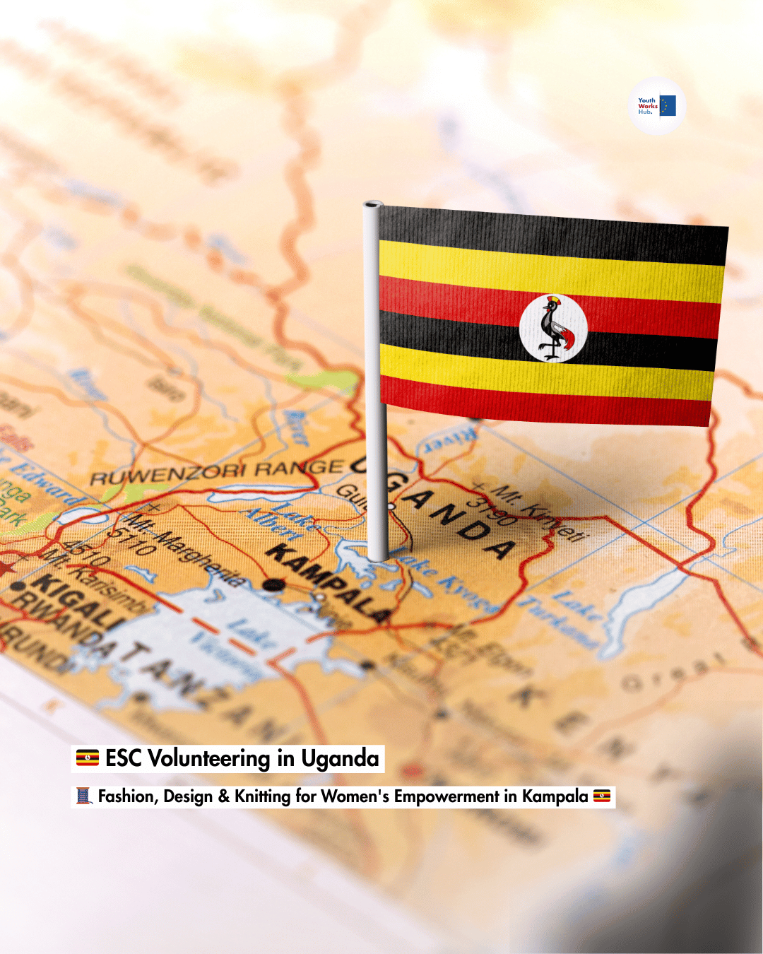 🇺🇬 ESC Volunteering in Uganda 🧵 Fashion, Design & Knitting for Women’s Empowerment in Kampala 🇺🇬