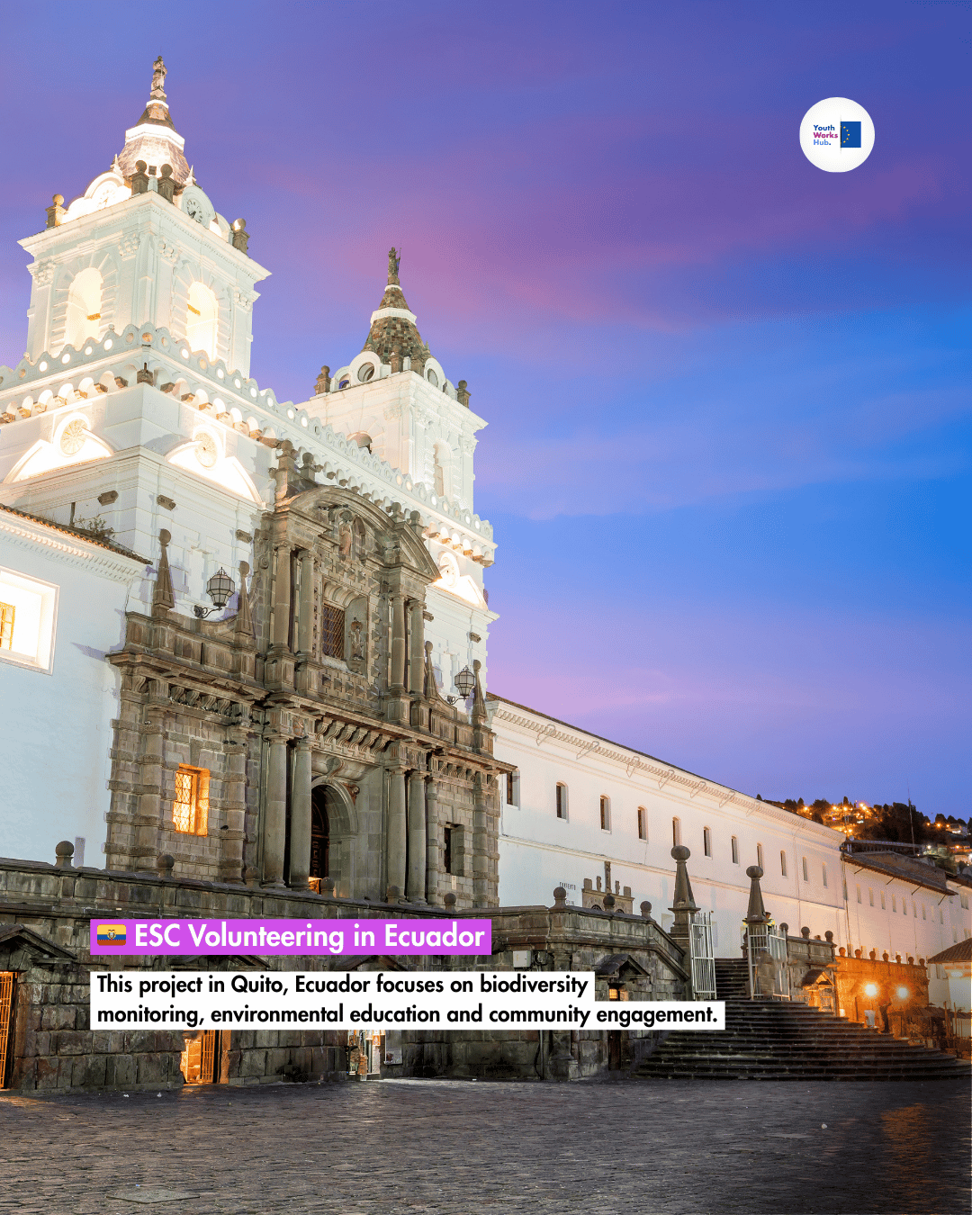 🌿🇪🇨 ESC Volunteering in Ecuador “Biodiversity Monitoring & Community Engagement” Environmental Conservation Project 🇪🇨🌿