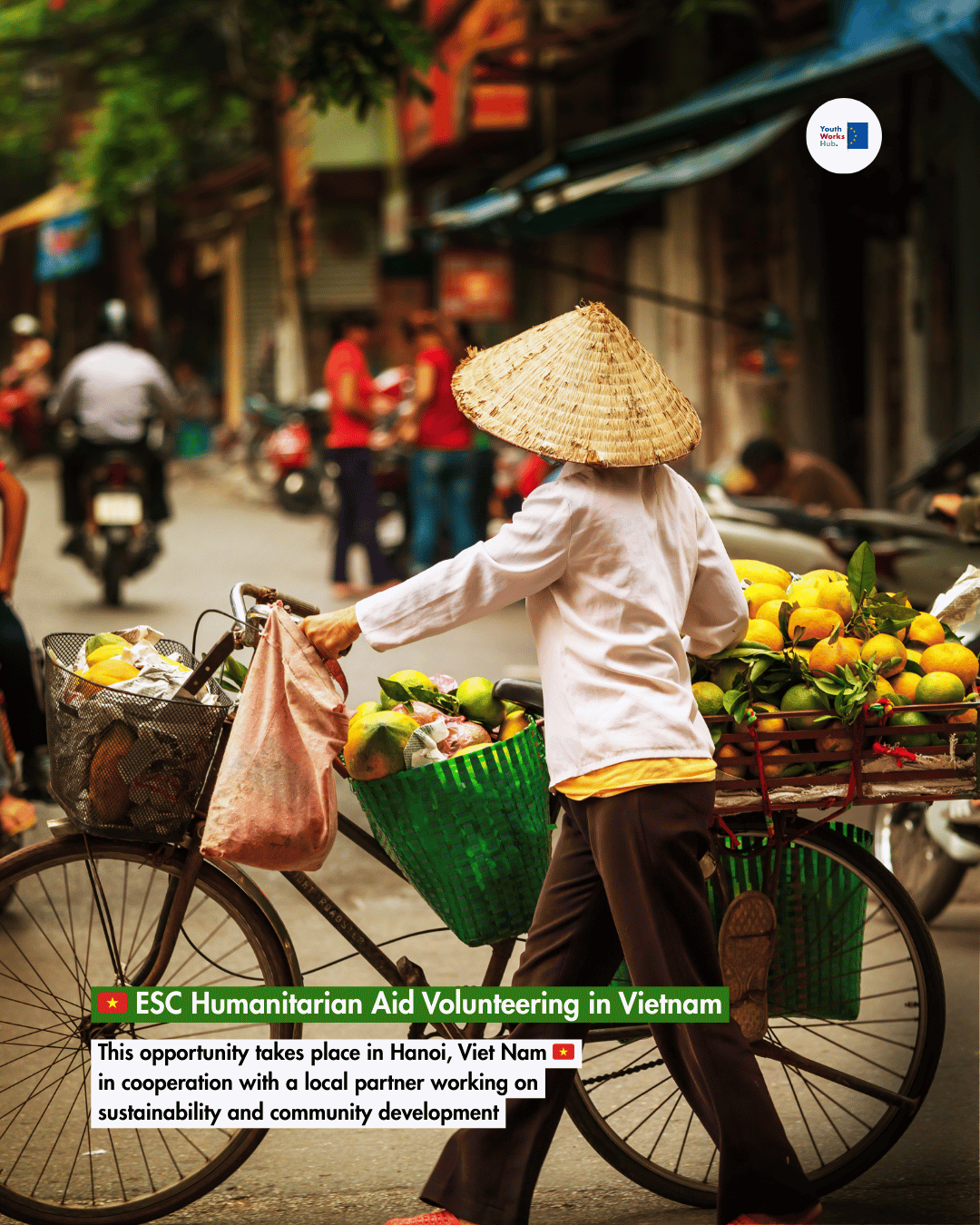 🇻🇳 ESC Humanitarian Aid Volunteering in Vietnam “Environmental Education & Climate Awareness in Hanoi” 🇻🇳