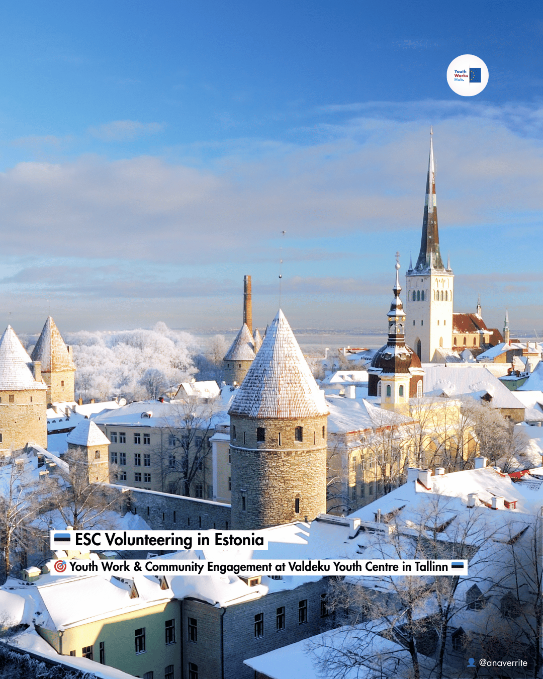 🇪🇪 ESC Volunteering in Estonia 🎯 Youth Work & Community Engagement at Valdeku Youth Centre in Tallinn 🇪🇪