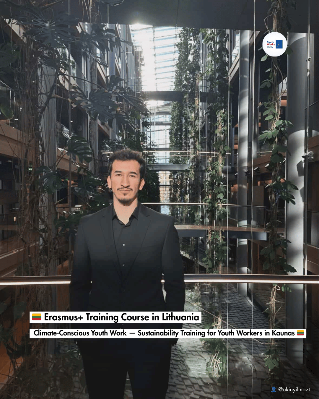 🇱🇹 Erasmus+ Training Course in Lithuania 🌍 Climate-Conscious Youth Work — Sustainability Training for Youth Workers in Kaunas 🇱🇹