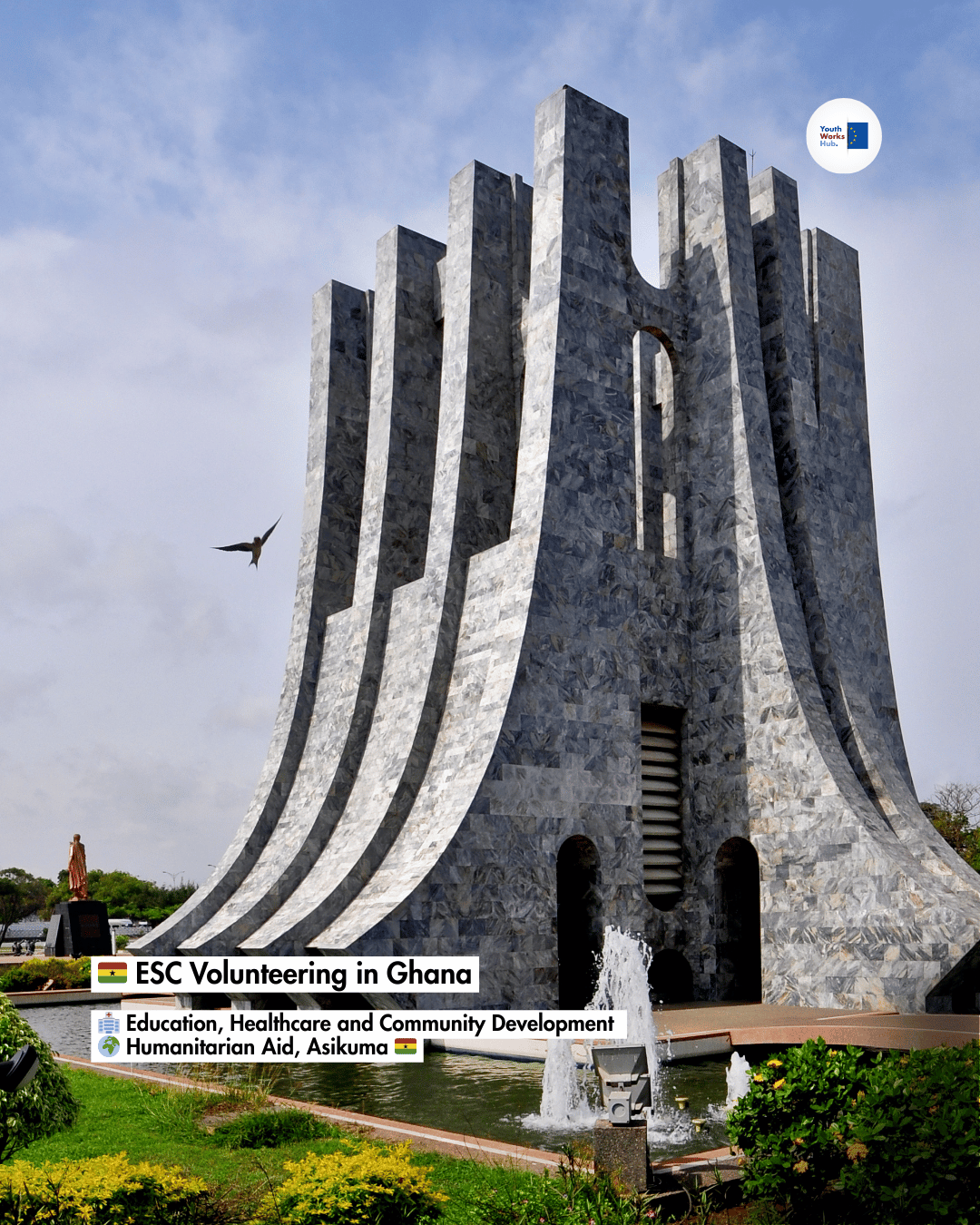 🇬🇭 ESC Volunteering in Ghana 🏥 Education, Healthcare and Community Development 🌍 Humanitarian Aid, Asikuma 🇬🇭