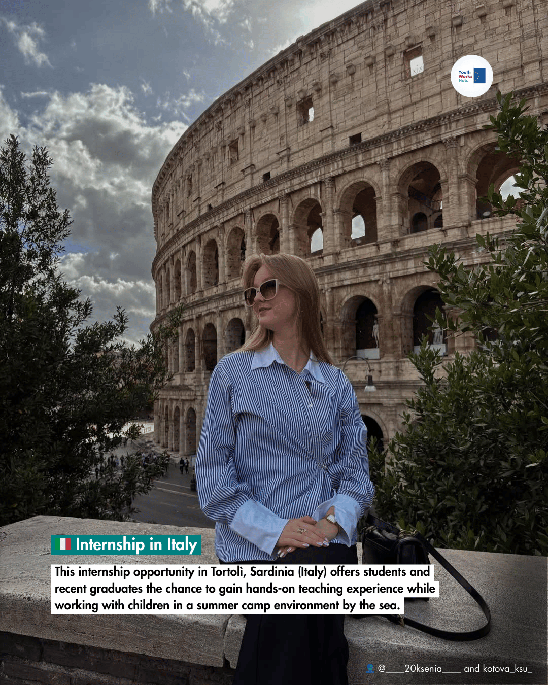 🌊🇮🇹 Internship in Italy “English Teacher Assistant & Activity Leader at Summer Camp” Beach Education Experience in Sardinia 🇮🇹🌊